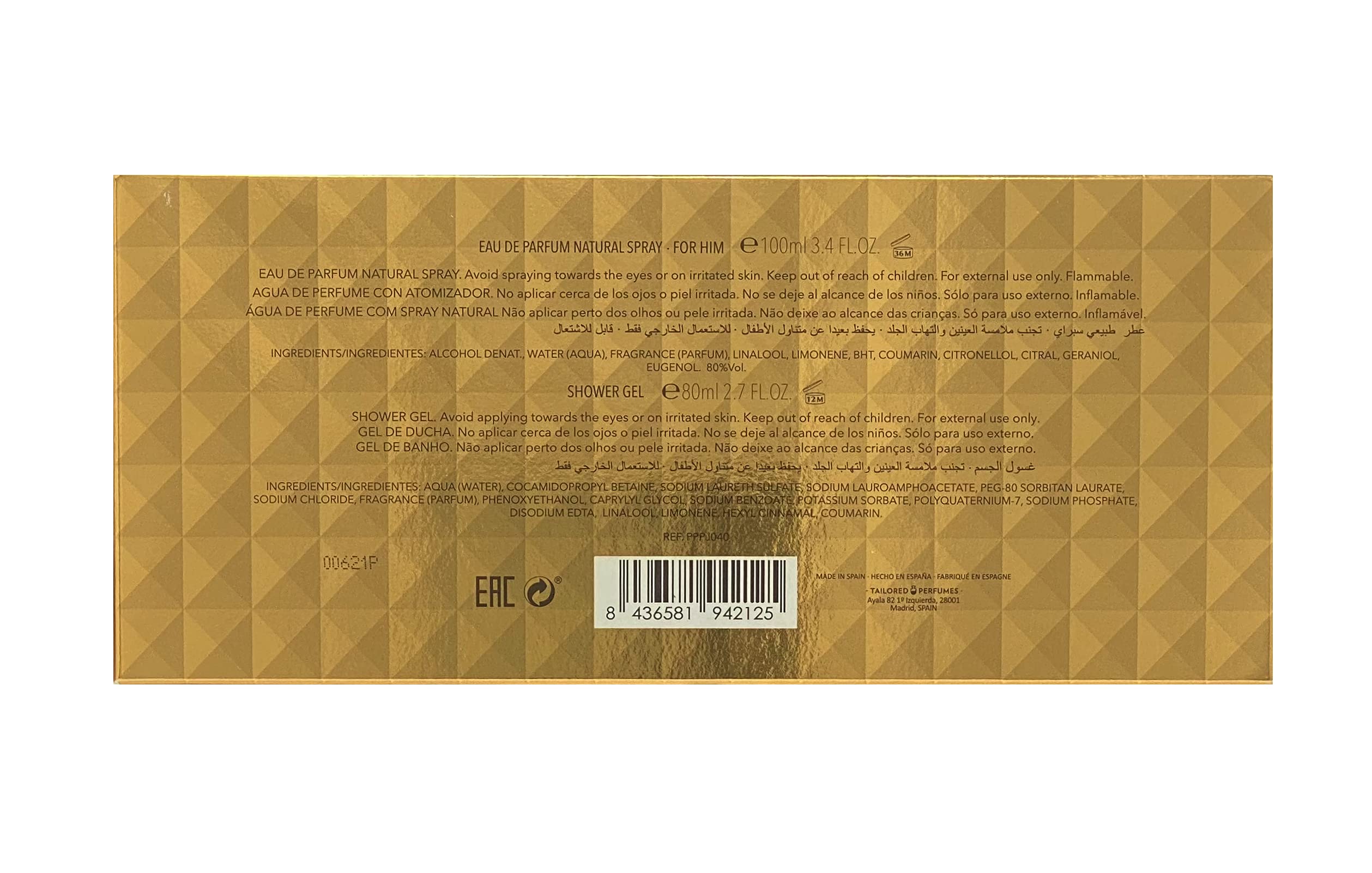 [Set] Pepe Jeans Celebrate Him 3.4 M + 2.7 S/g Spain 1pcs Bybox EDP - Thumbnail 3