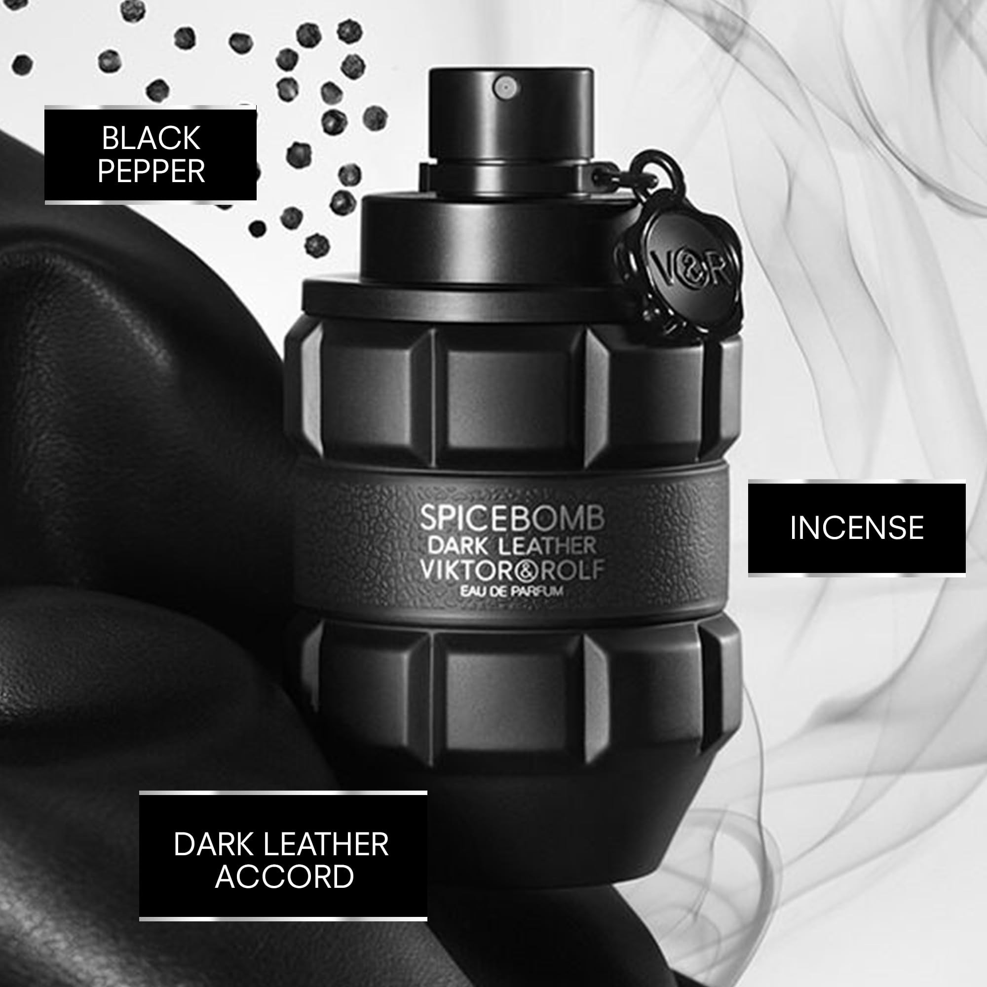 Spicebomb Dark Leather By Viktor Rolf For Men EDP 3 oz - Thumbnail 2
