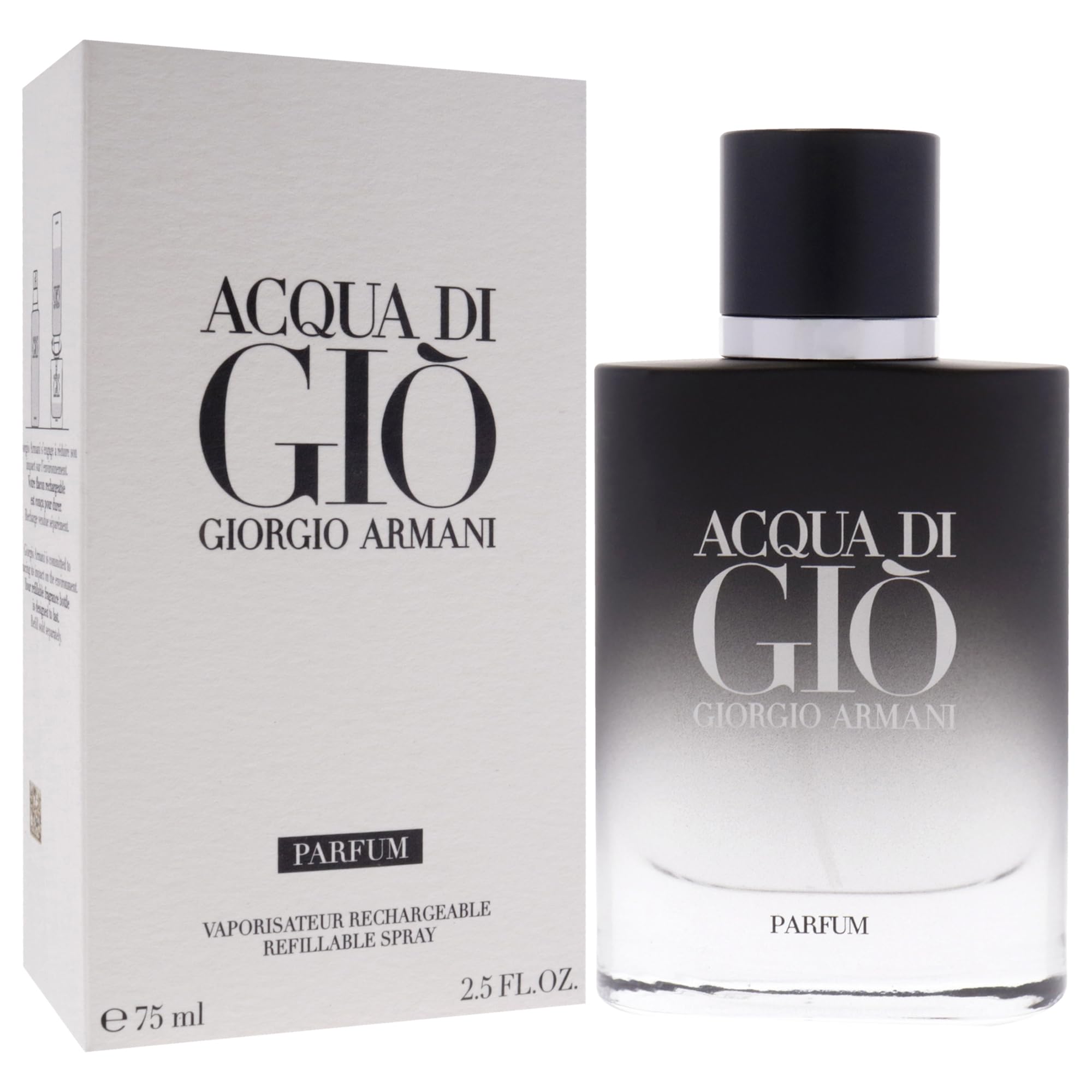Giorgio Armani Acqua Di Gio Parfum Fragrances 3614273906470 For Men 2.5 oz - Thumbnail 3