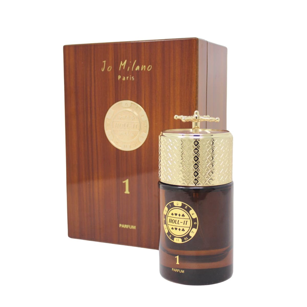Jo Milano Roll It 1 Parfum | | Oud Musk Amber Lemon Scent | and Women For Men