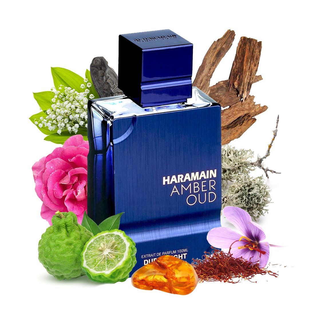 Al Haramain Amber Oud Dubai Night Oud Cologne Amber With Bergamot Saffron - Thumbnail 2