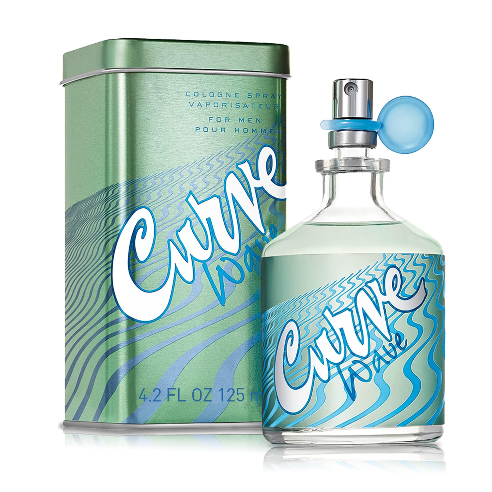 Curve Wave Cologne Casual Day or Night Scent 4.2 Fl Oz For Men