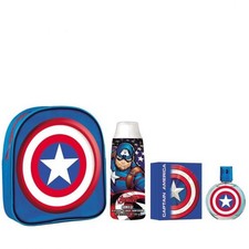 [Set] Captain America 1.7 M + 10.14 S/g+ Backpack Spain 4pcs Bybox EDT