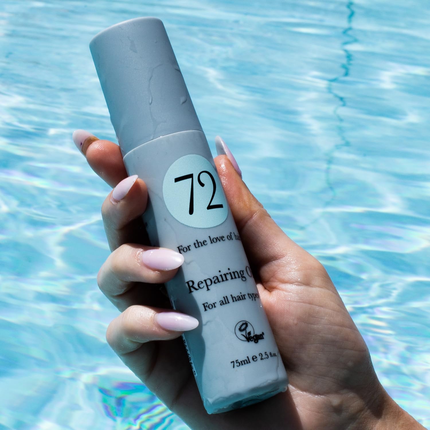 72 Hair Repair Oil Anti Frizz Control and Shine - Thumbnail 3