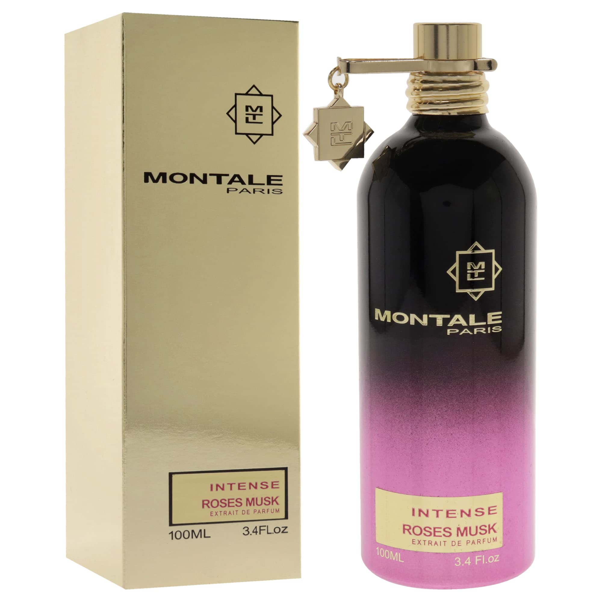 Montale Extrait de Parfum Intense Roses Musk 3.4 Fl Oz - Thumbnail 3