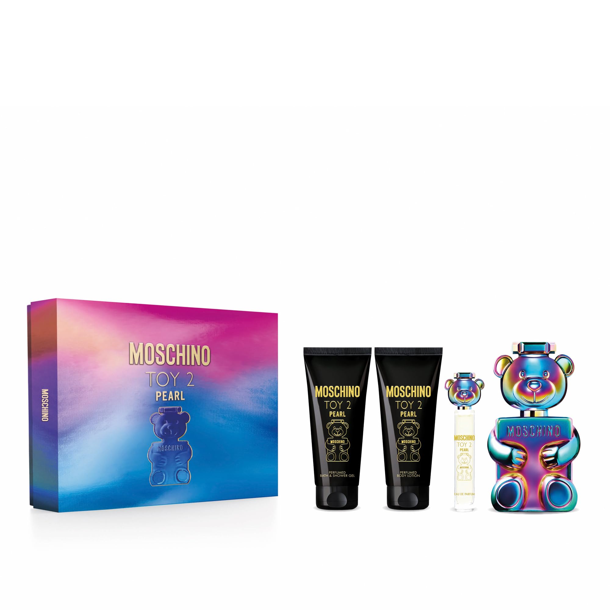 [Set] Moschino Toy 2 Pearl 3.4 U + 3.4 B/l + 3.4 B/sg + Mini Italy 15pcs Bybox EDP