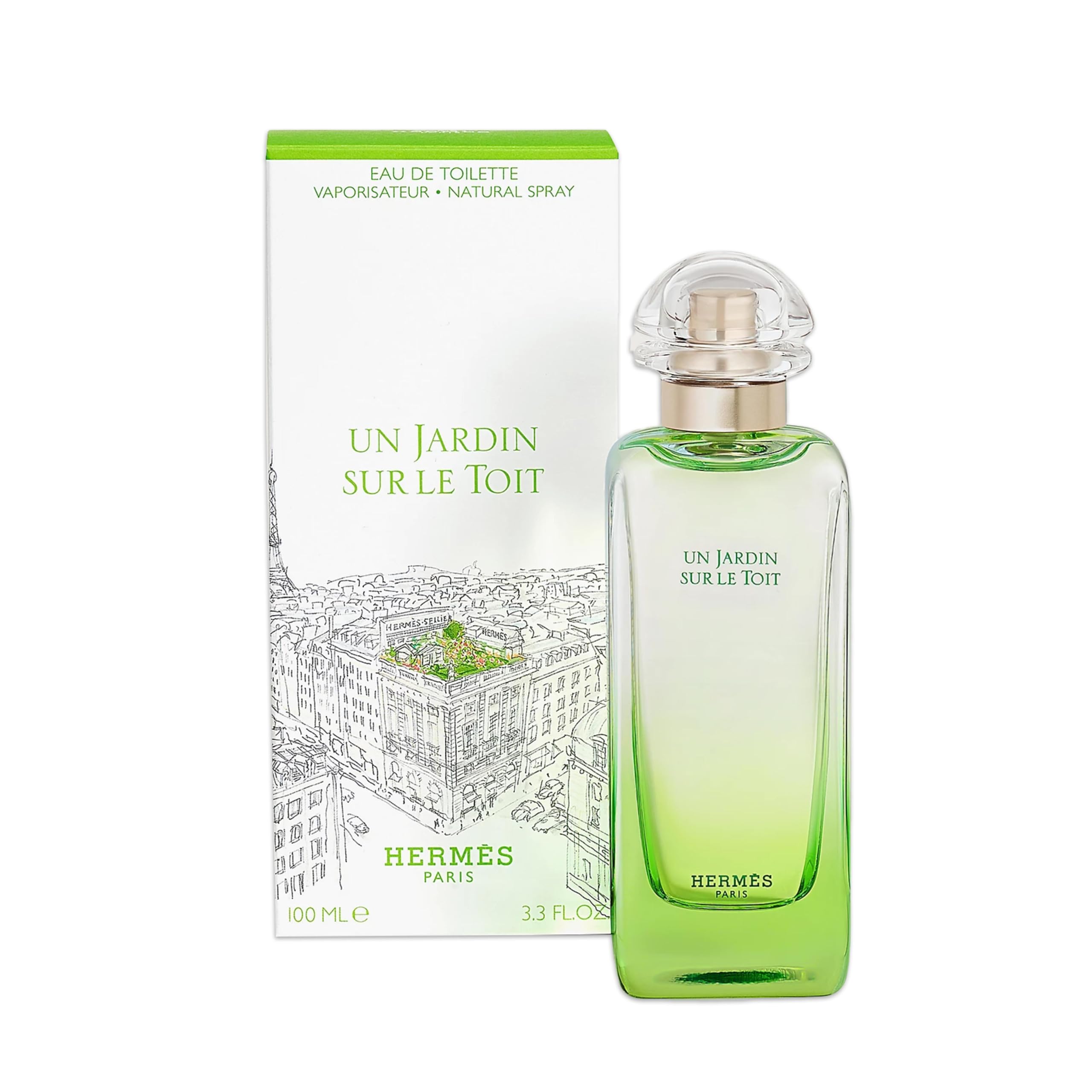 Un Jardin Sur Le Toit By Hermes EDT 3.3 oz - Thumbnail 2
