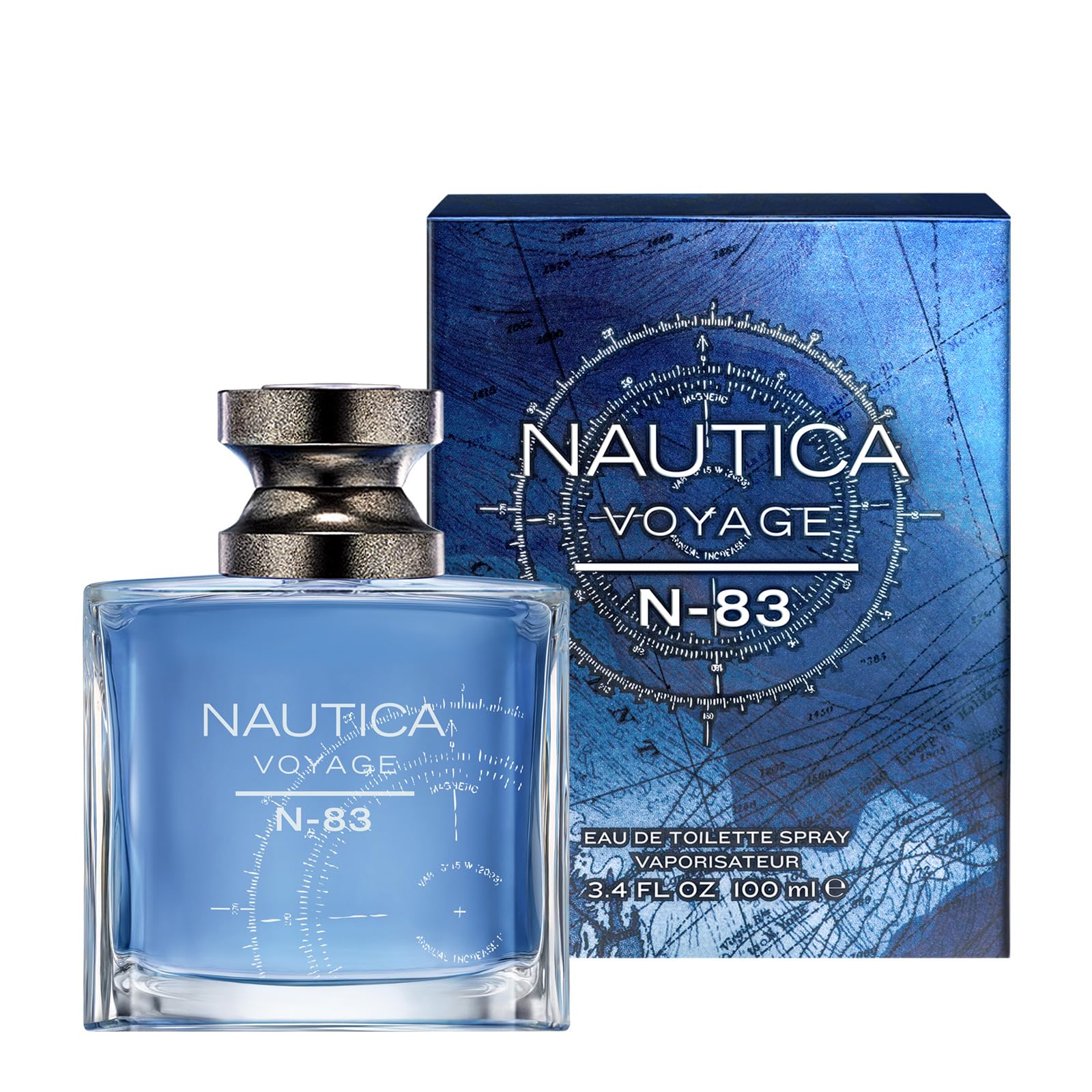 Nautica Voyage N83 For Men EDT 3.4 oz - Thumbnail 2