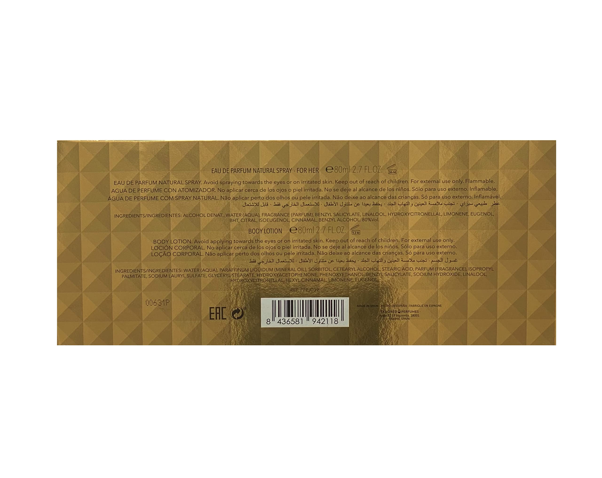 [Set] Pepe Jeans Celebrate Her 2.7 +2.7 B/l Spain 6pcs Bybox EDP - Thumbnail 2