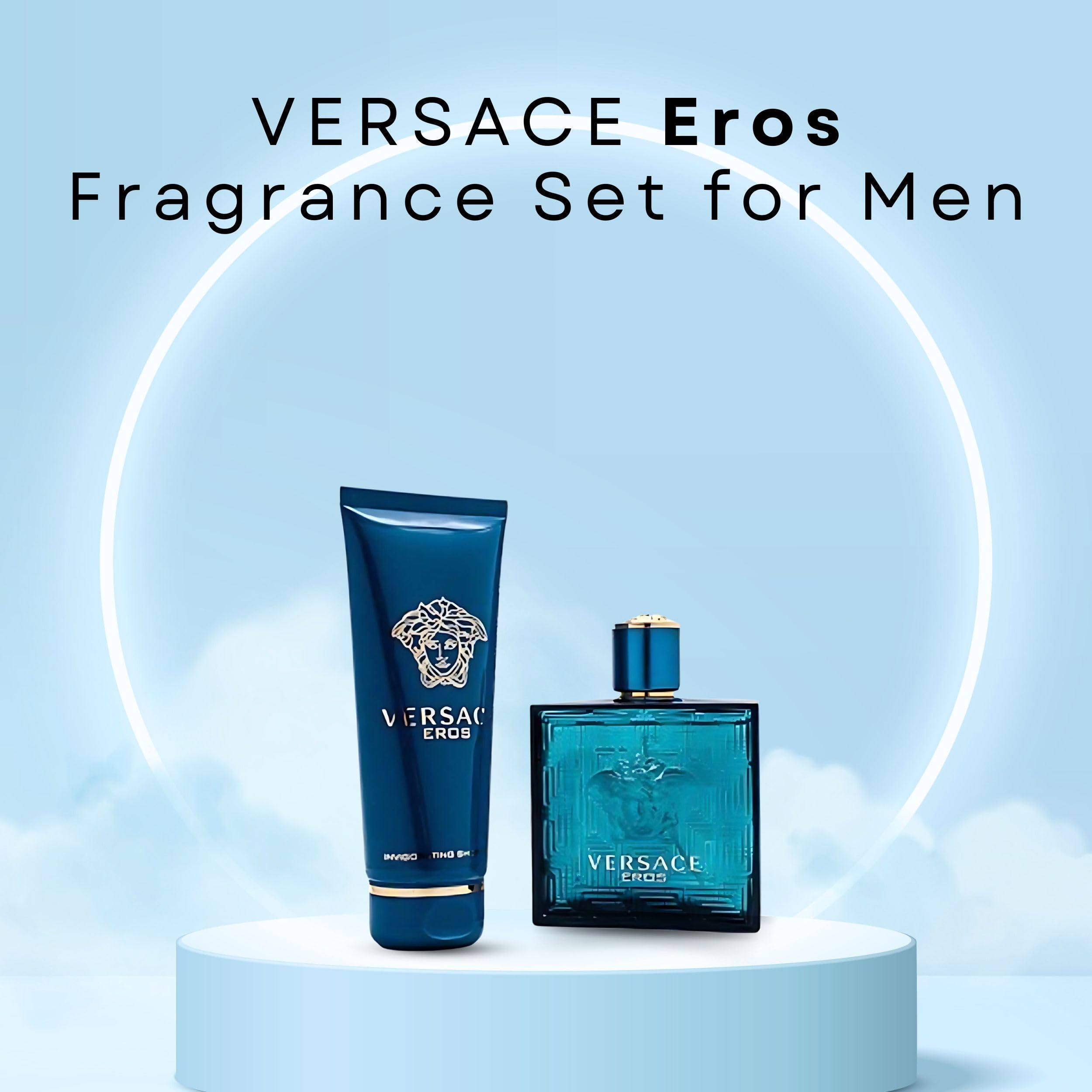 [Set] Versace Eros 3.4 M+ 3.4 S/g Italy 18pcs Bybox EDT - Thumbnail 2