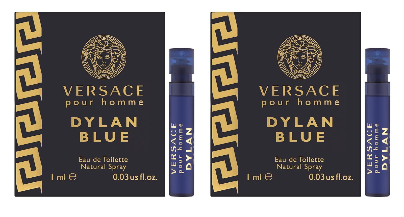 [Vial] Vial Versace Dylan Blue M Italy 2000pcs Bybox EDT 1 ml - Thumbnail 2
