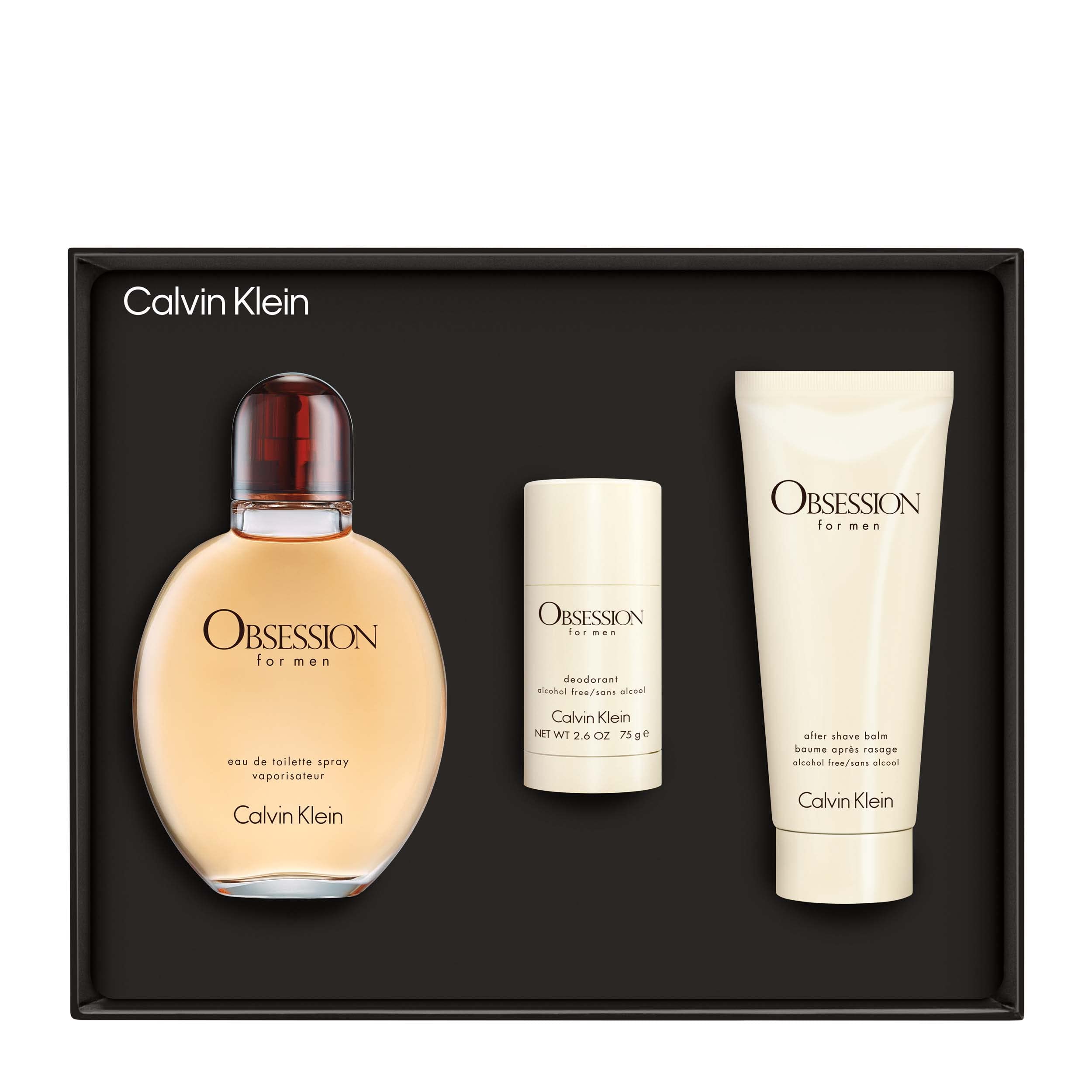 [Set] Obsession By Calvin Klein + After Shave Balm + Deodorant Stick EDT 4.2 oz - Thumbnail 3