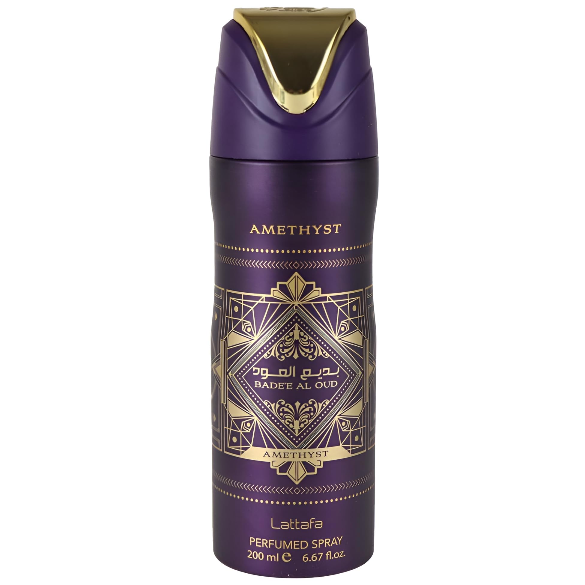 [Body Mist] Lattafa Bade'e Al Oud Amethyst Floral Spicy Woody Sweet Perfumed Deodorant for