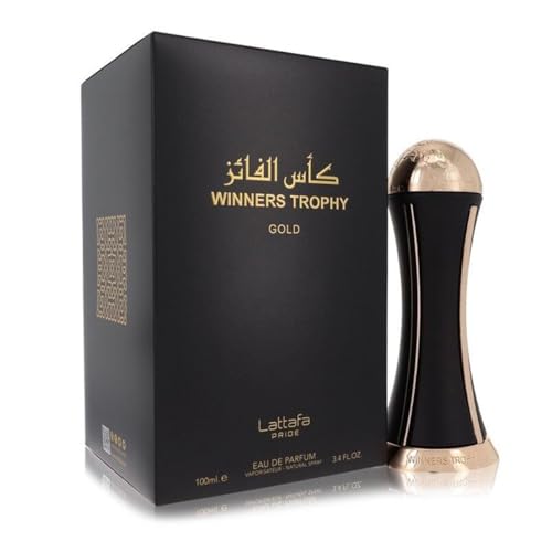 Lattafa Perfumes Al Khas Winners Trophy Gold for Unisex Unisex EDP 3.4 oz - Thumbnail 2