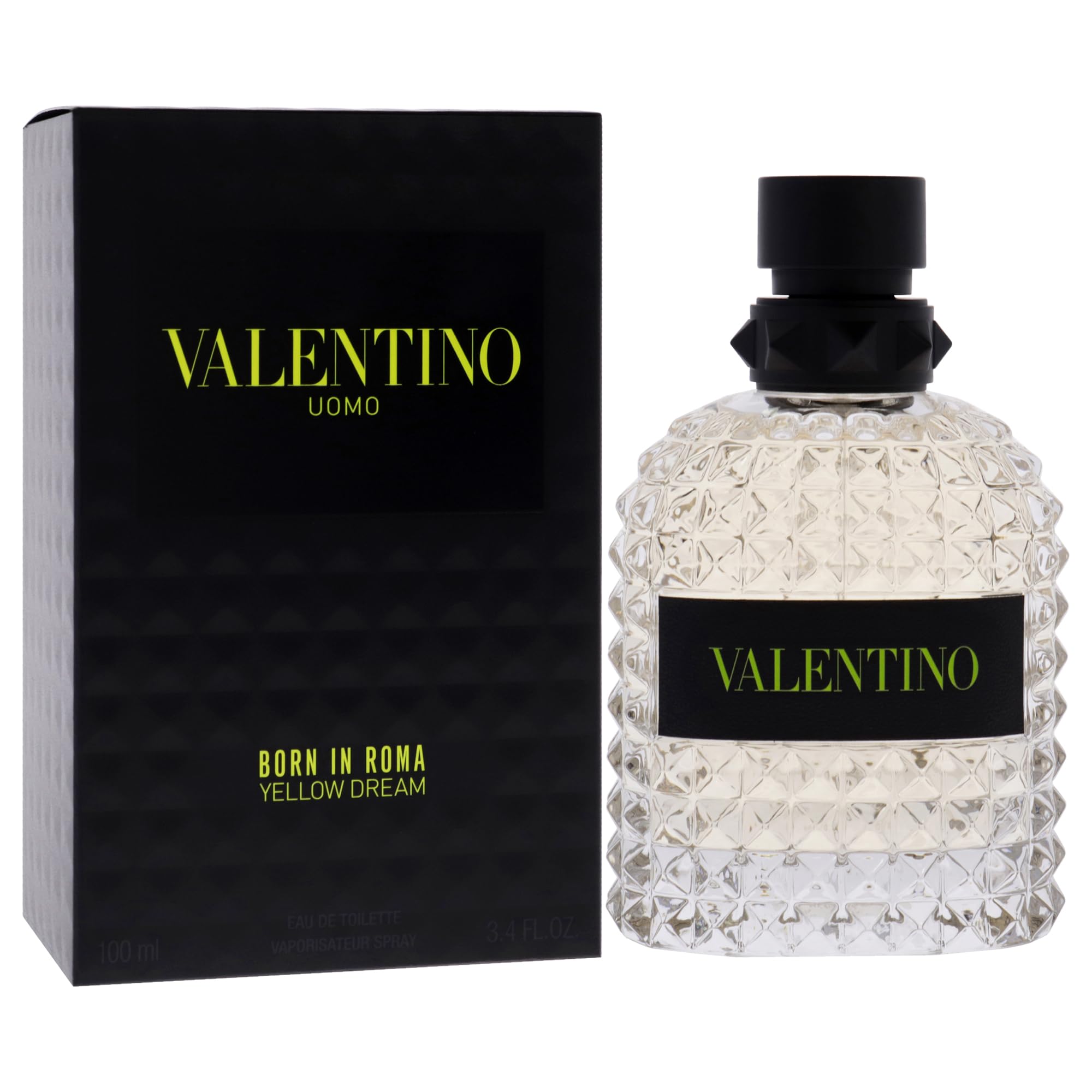Valentino Uomo Born In Roma Yellow Dream For Men EDT 3.4 oz - Thumbnail 3