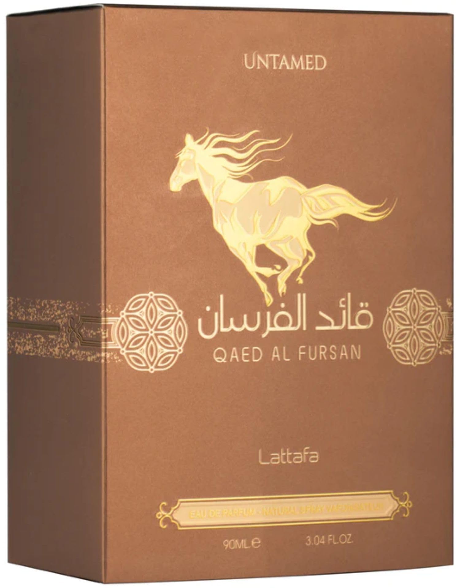Lattafa Qaed Al Fursan Untamed Sweet Warm Spicy Amber Aromatic Long Lasting for - Thumbnail 2