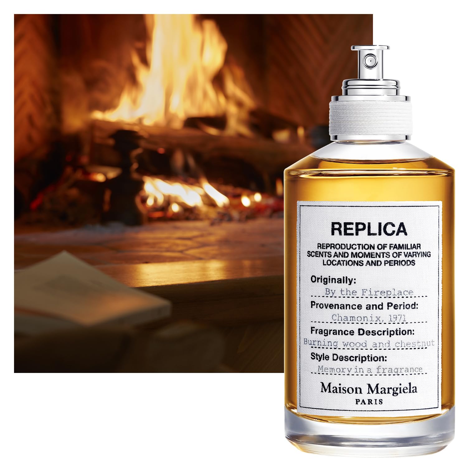 Replica By the Fireplace By Maison Margiela Paris EDT 1 oz - Thumbnail 2