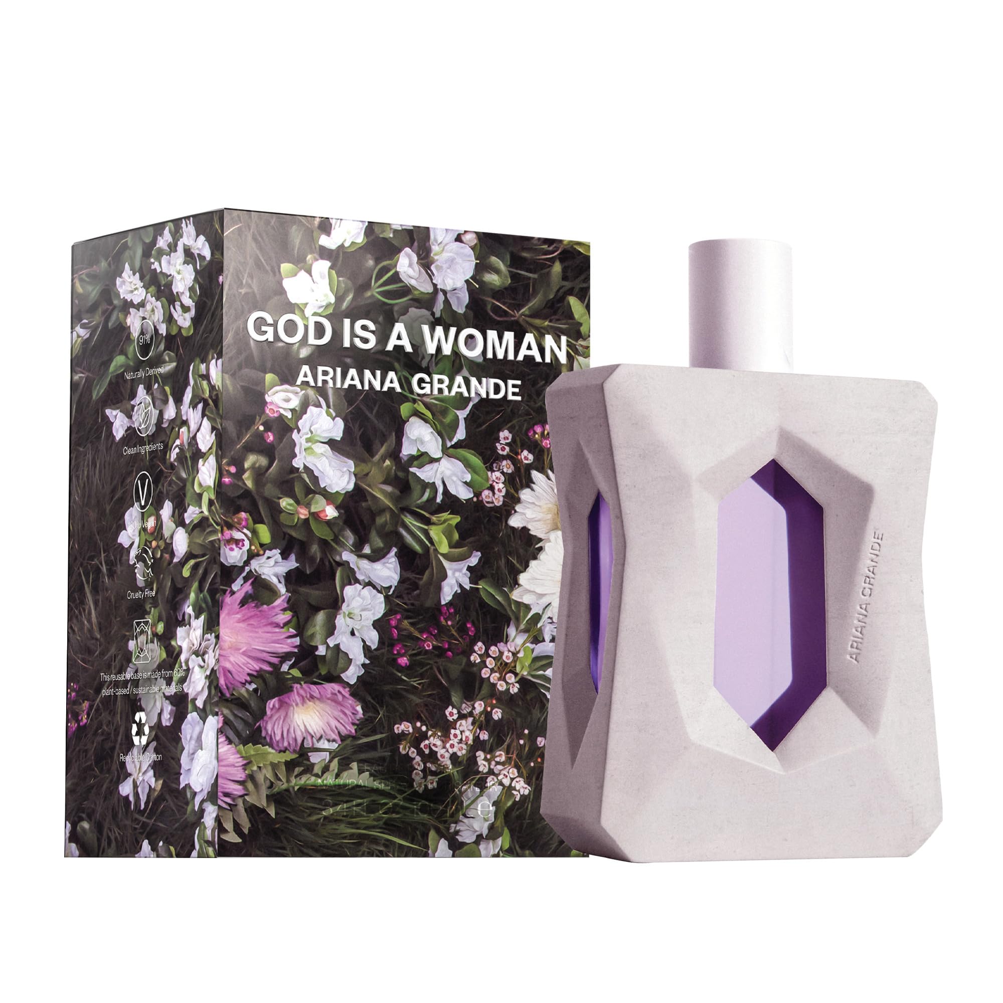 Ariana Grande God Is A Woman Fruity Musk With Notes of Orris Pear Vanilla - Thumbnail 2