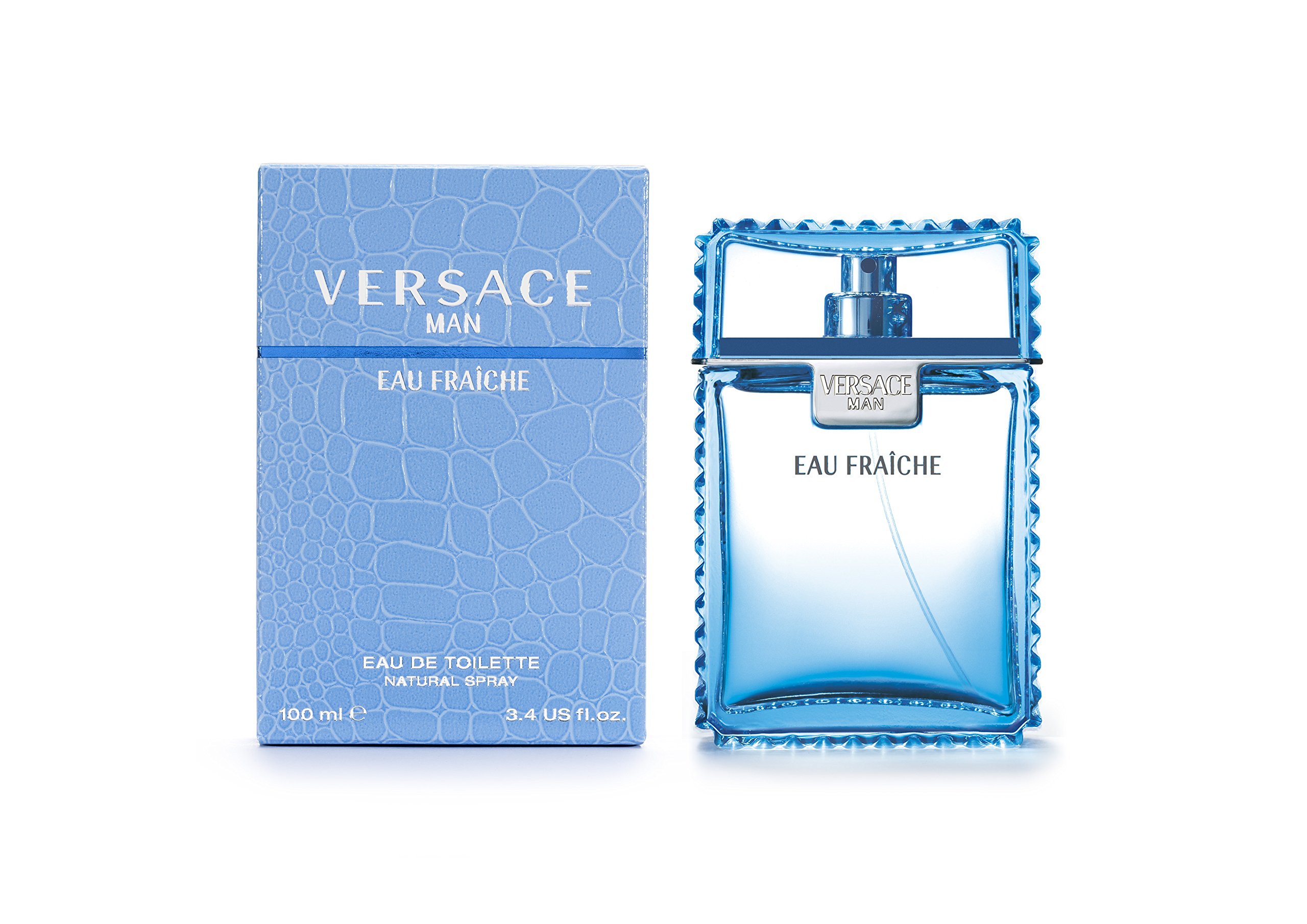 Versace Man Eau Fraiche By Gianni Versace Deodorant For Men 3.4 oz
