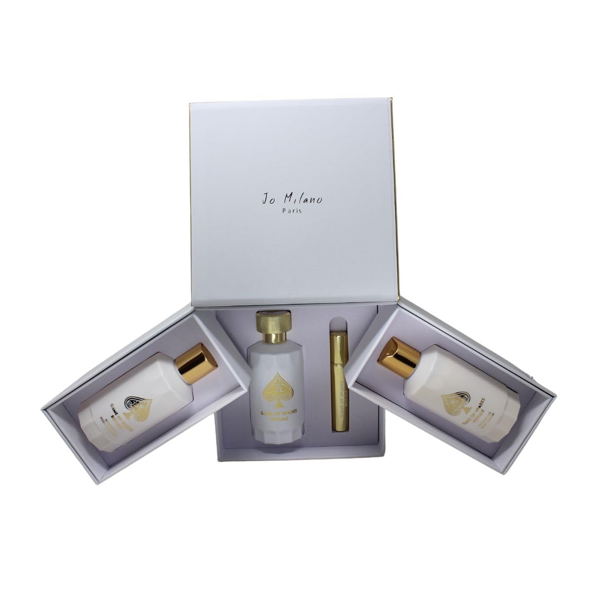 [Set] Jo Milano Game of Spade Royale 3.4 Parfum U +6.8 B/c +6.8 Sh/g+refillable - Thumbnail 3