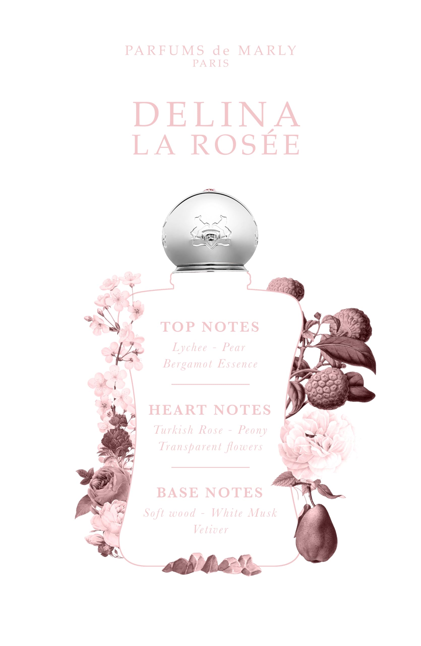 Parfums de Marly Delina la Rose Parfum 2.5 Fl Oz For Women EDP