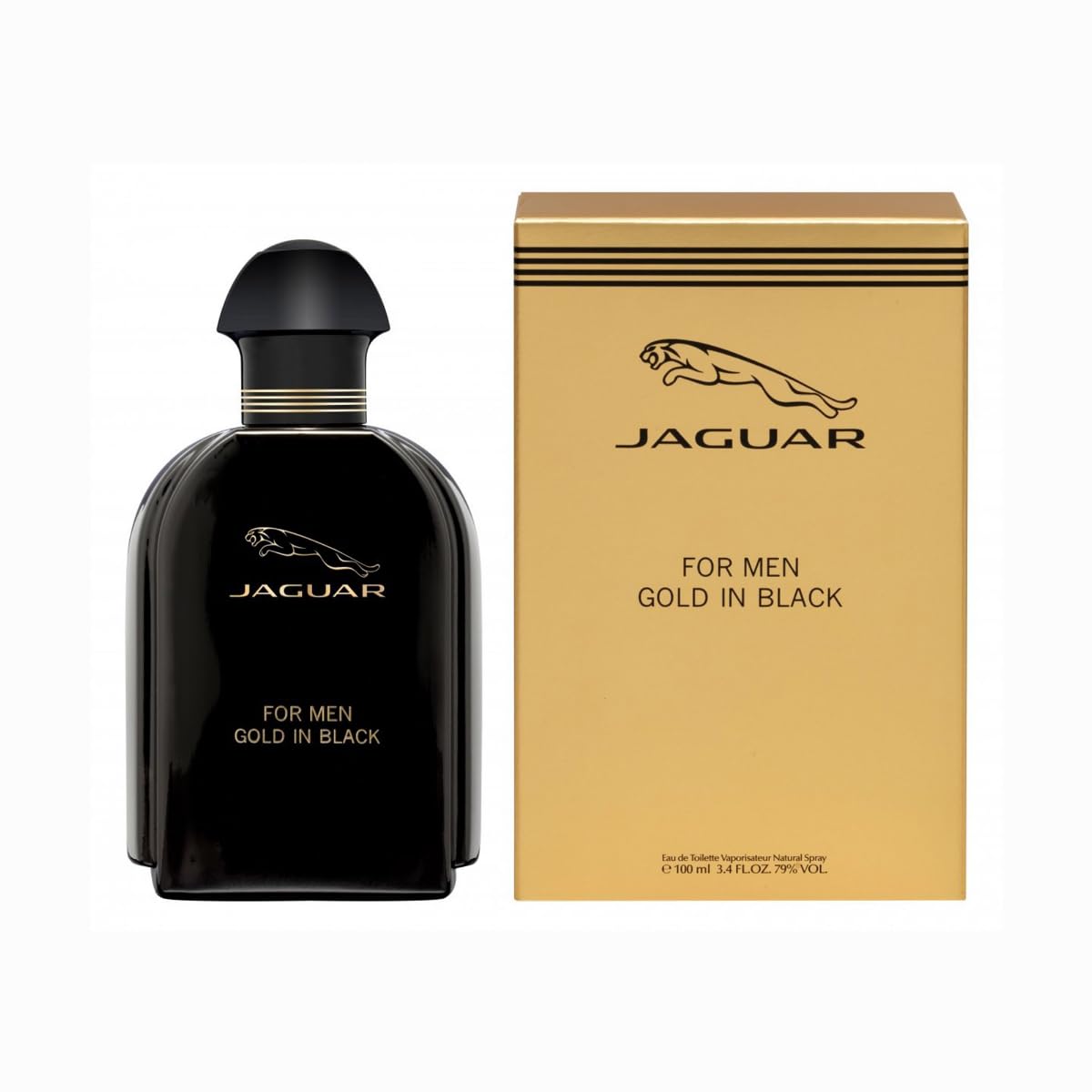 Jaguar Gold In Black By Jaguar For Men EDT 3.4 oz - Thumbnail 2