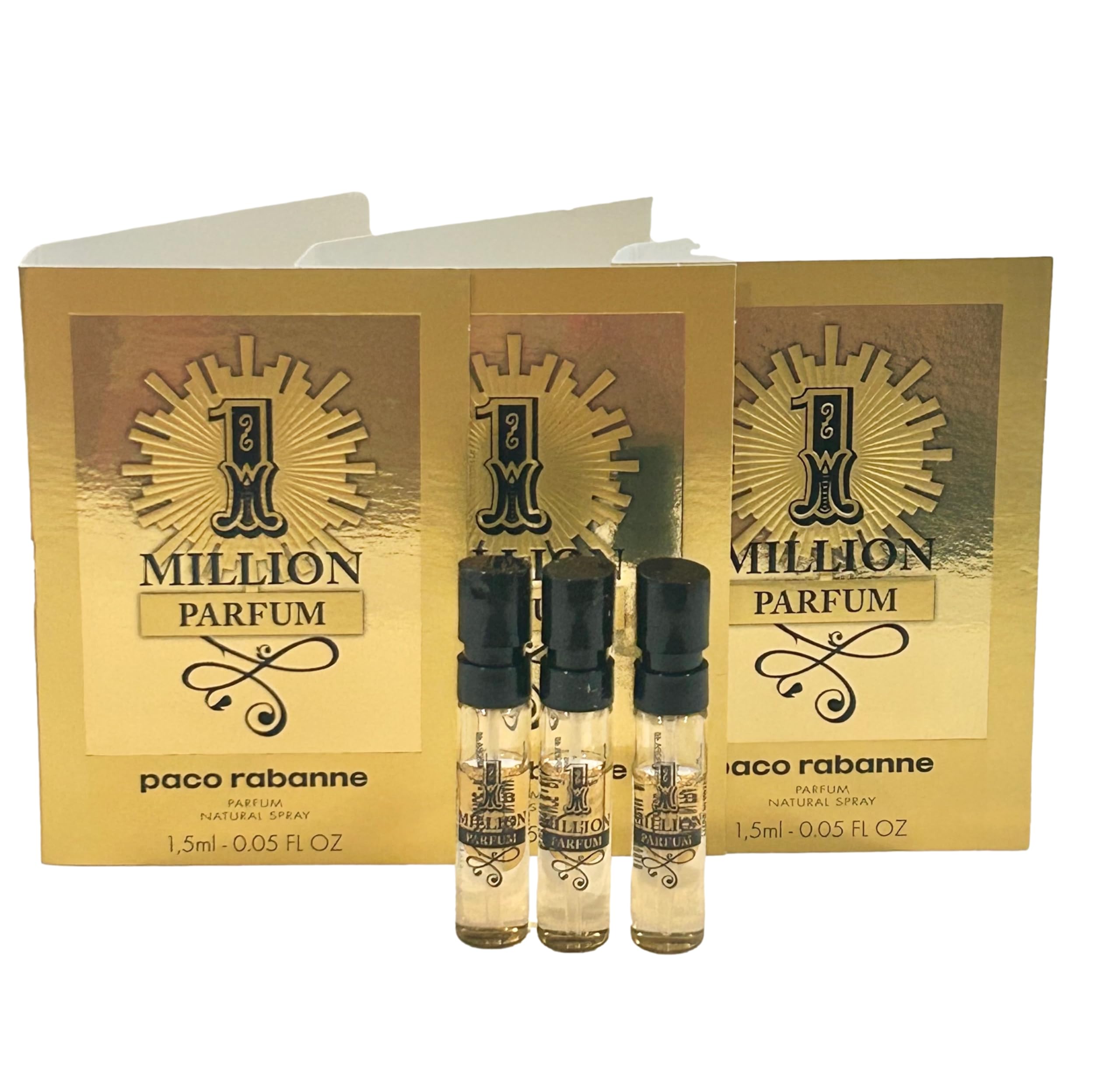 [Vial] Vial Paco One Million Parfum 0. M France 600pcs Bybox 5 ml