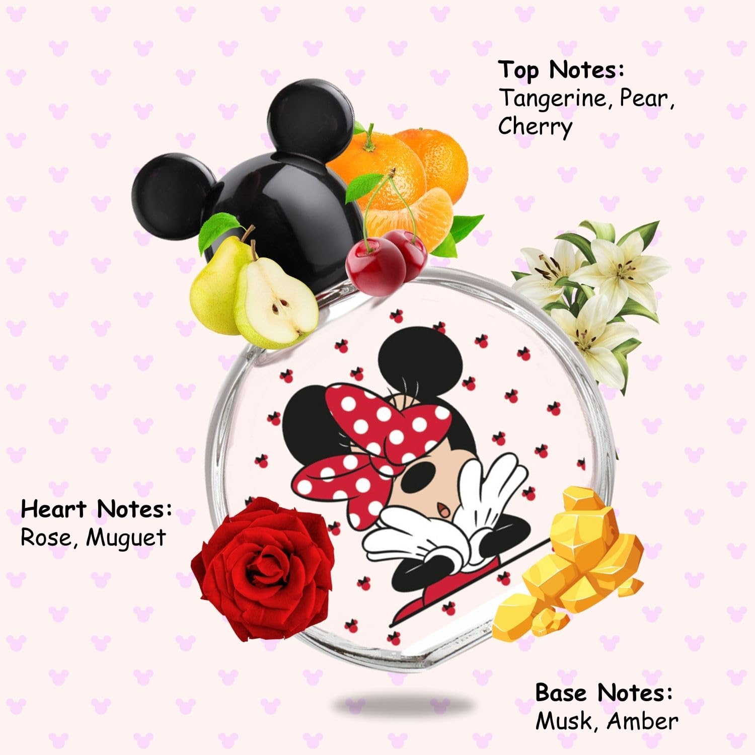 Minnie Mouse Disney for Kids Made In Spain By Air Val International EDT 100 ml - Thumbnail 3