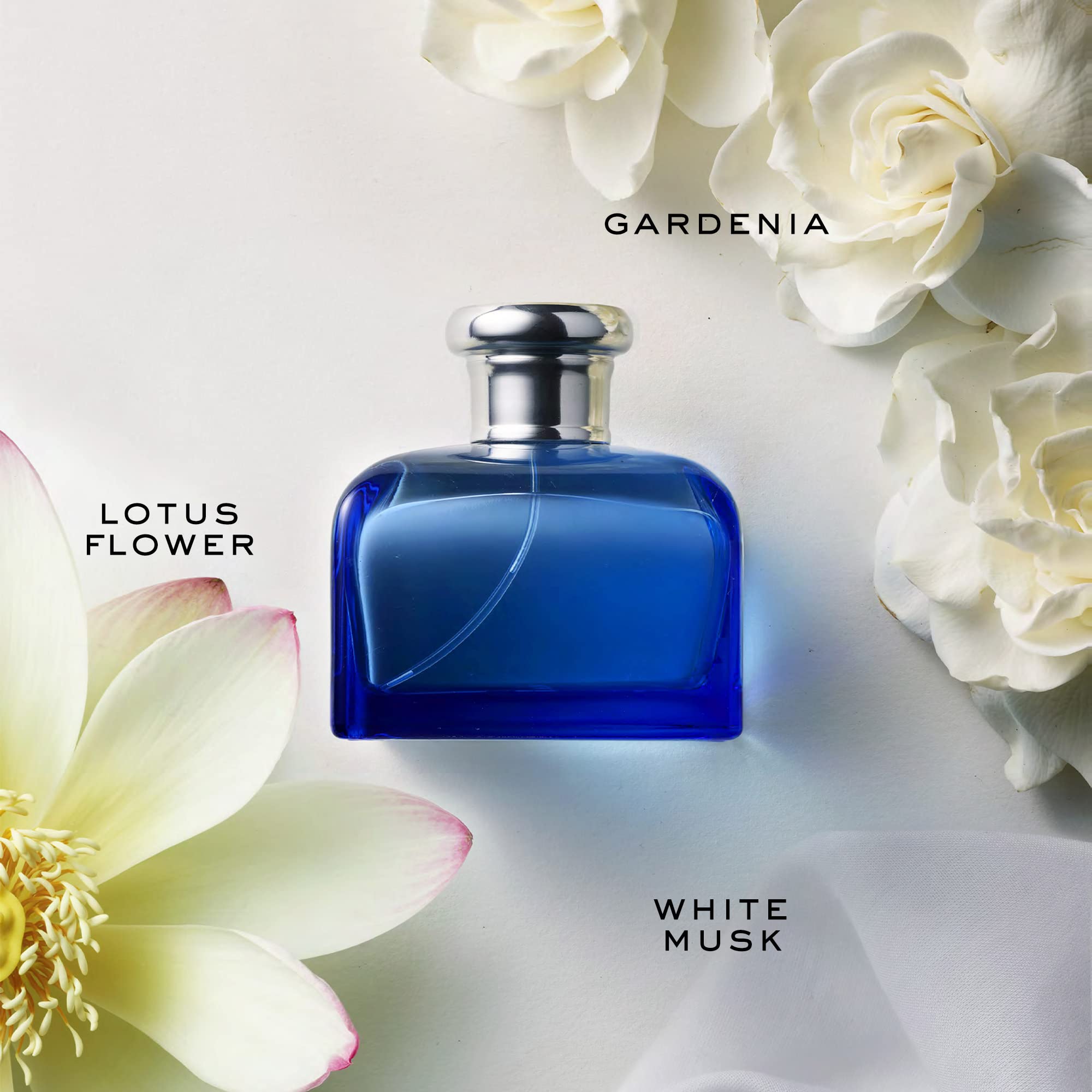 Ralph Lauren Fragrances Blue Fresh Floral With Gardenia Jasmine and Lotus