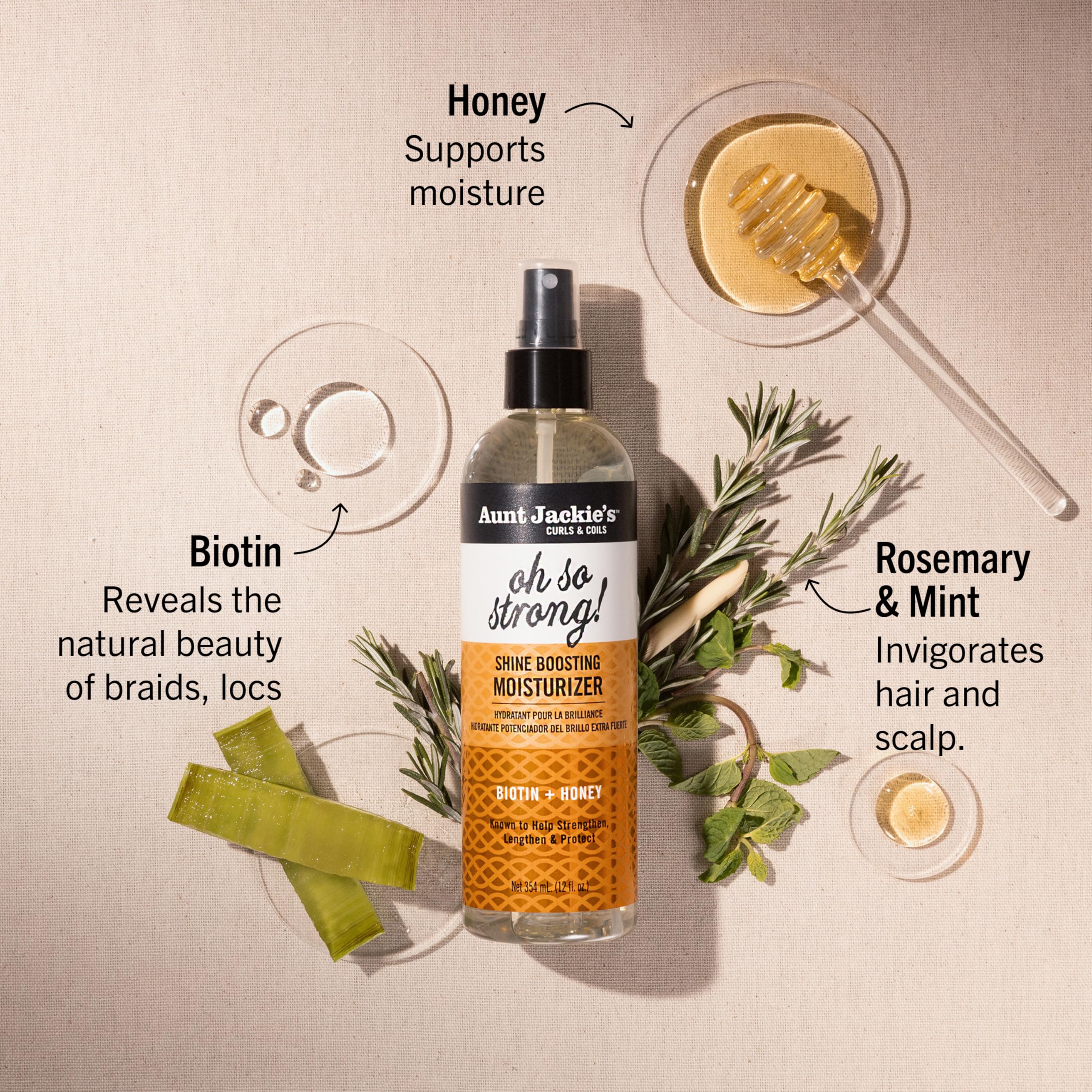 Aunt Jackie's Award Winning Braid + Twist Collection Oh So Strong Shine - Thumbnail 2