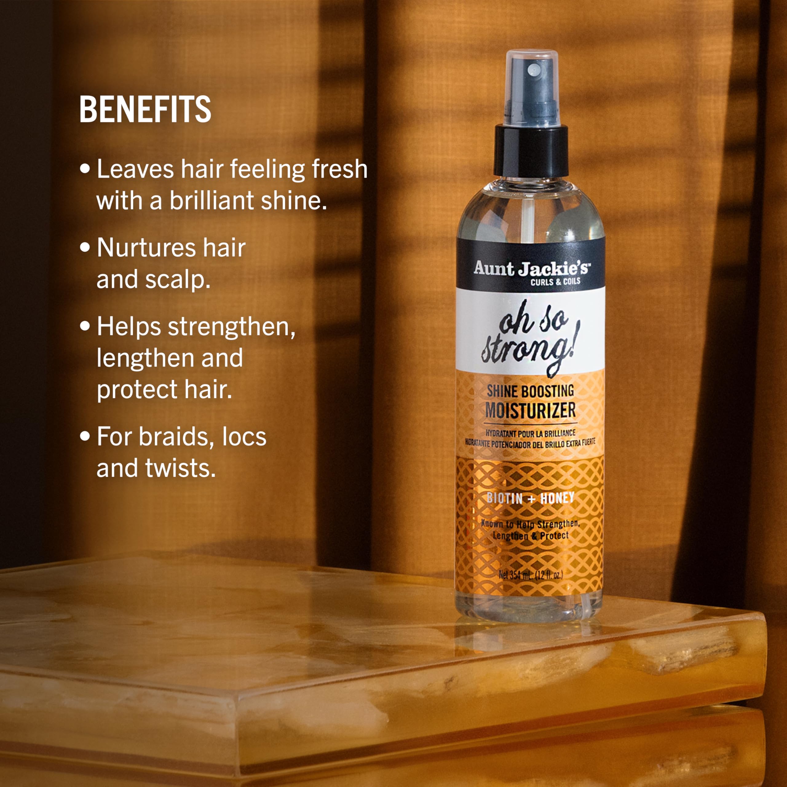 Aunt Jackie's Award Winning Braid + Twist Collection Oh So Strong Shine - Thumbnail 3