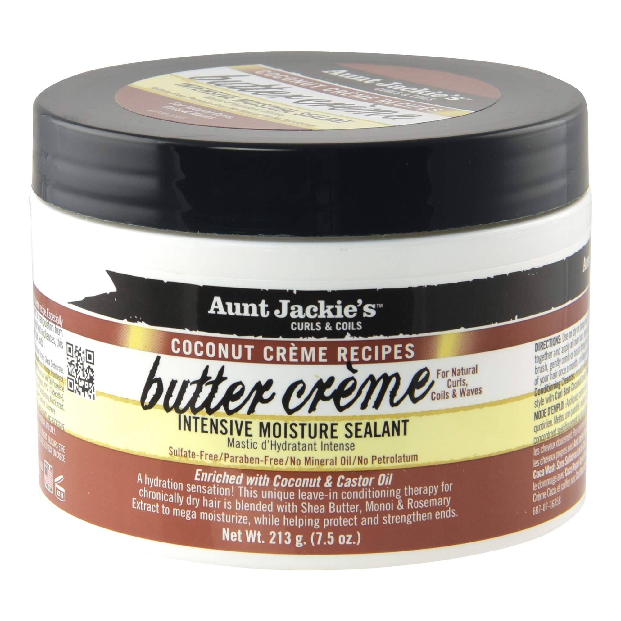 Aunt Jackie's Coconut Crème Recipes Butter Crème Intensive Moisture Sealant