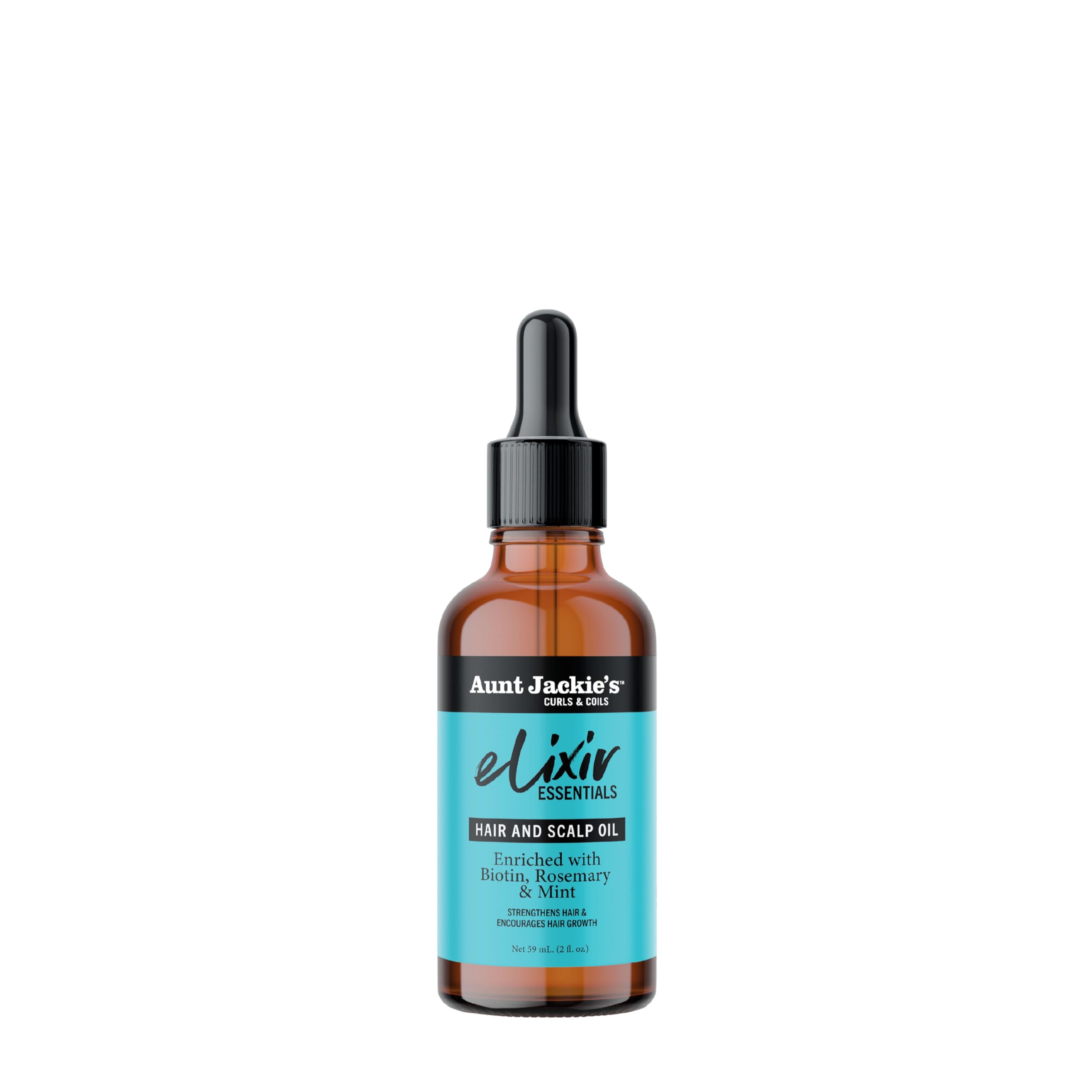 Aunt Jackie's Elixir Essentials Hair Scalp Oil Enriched With Biotin Rosemary