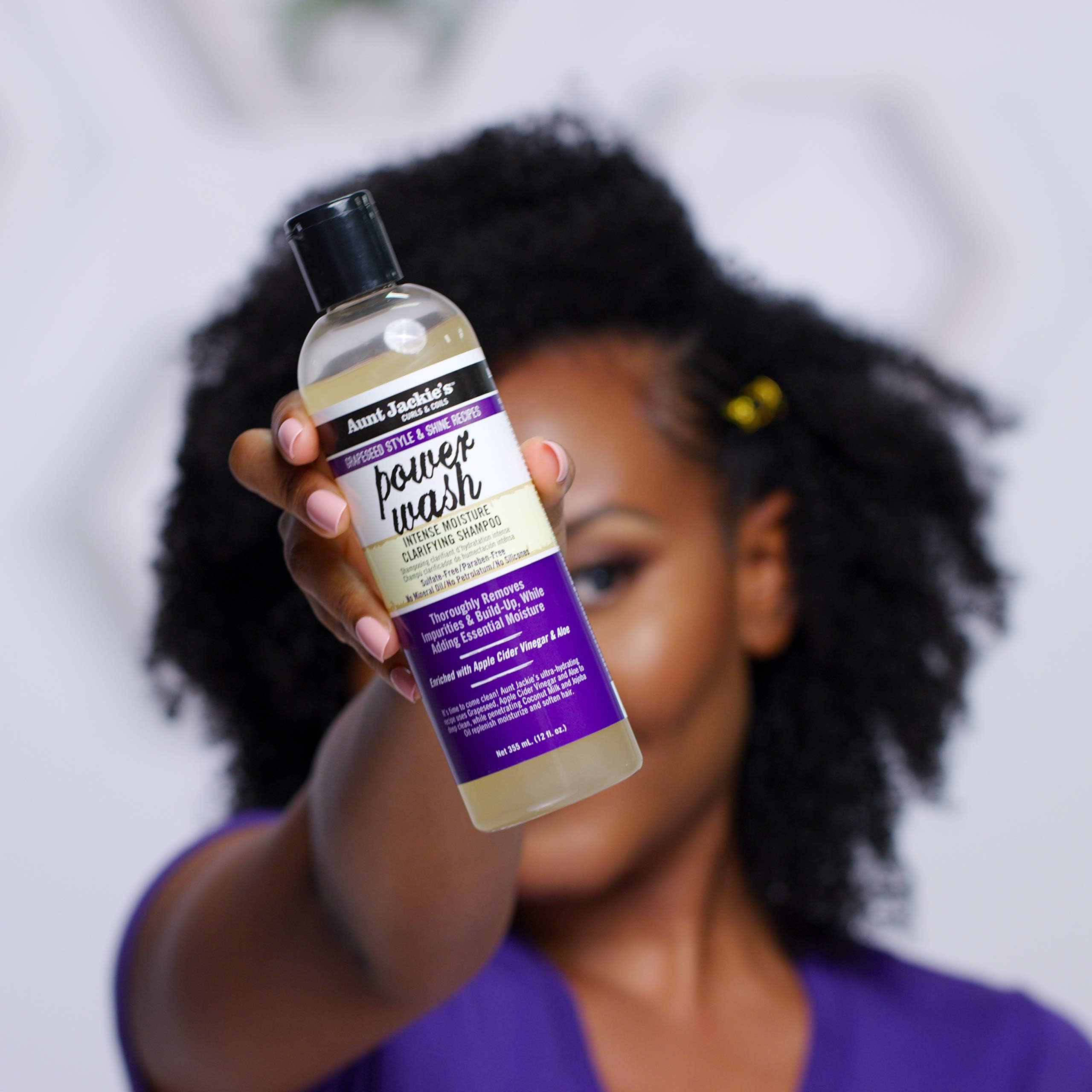 Aunt Jackie's Grapeseed Style and Shine Recipes Power Wash Intense Moisture