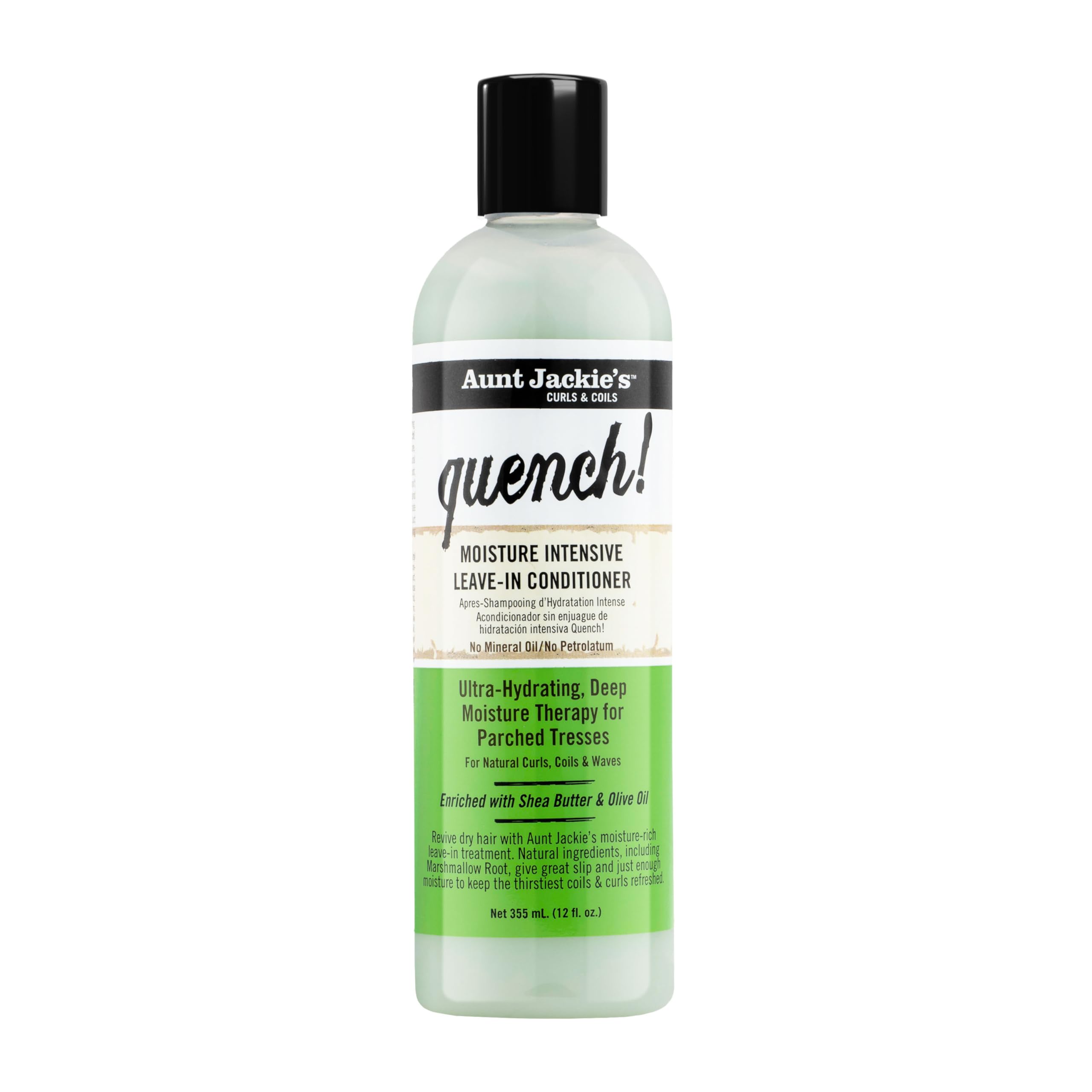 Aunt Jackie's Curls and Coils Quench Moisture Intensive Leave In Hair