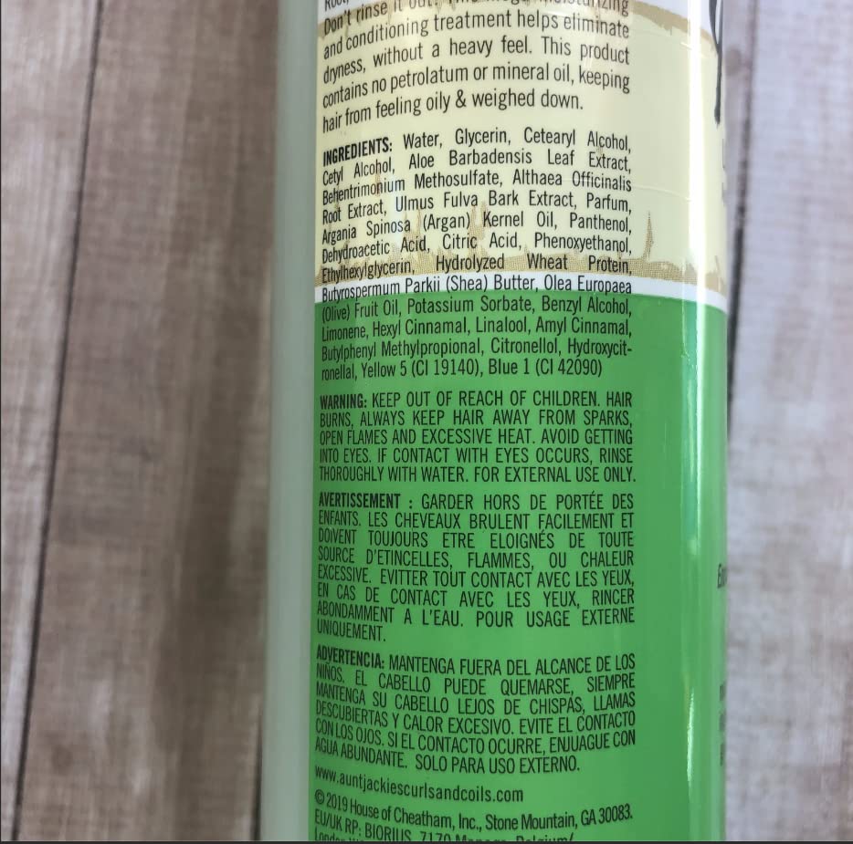 Aunt Jackie's Quench Moisture Intensive Leave In Conditioner Shea Butter Olive - Thumbnail 2