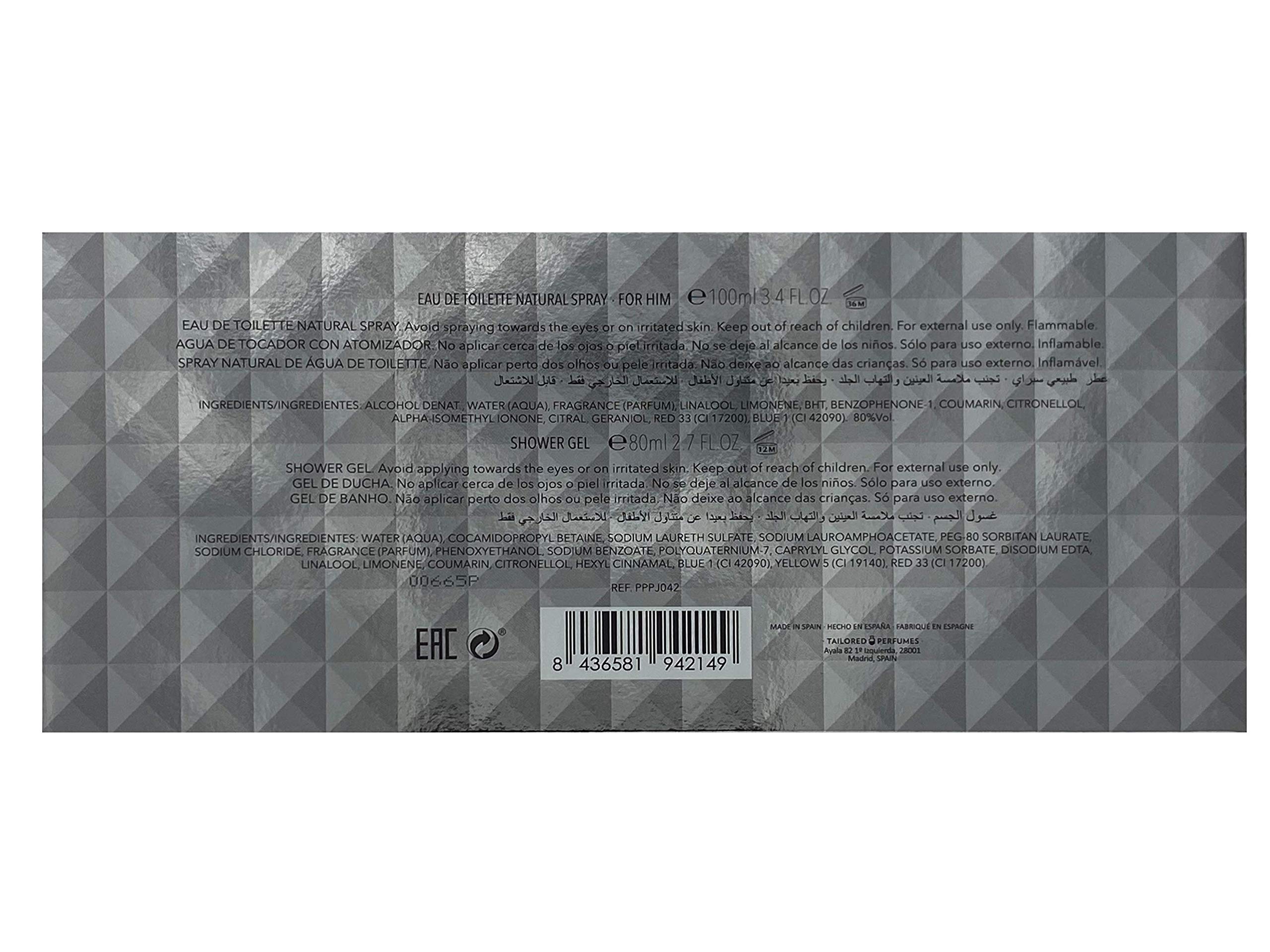 [Set] Pepe Jeans 3.4 M+2.7 S/g Spain 1pcs Bybox EDT