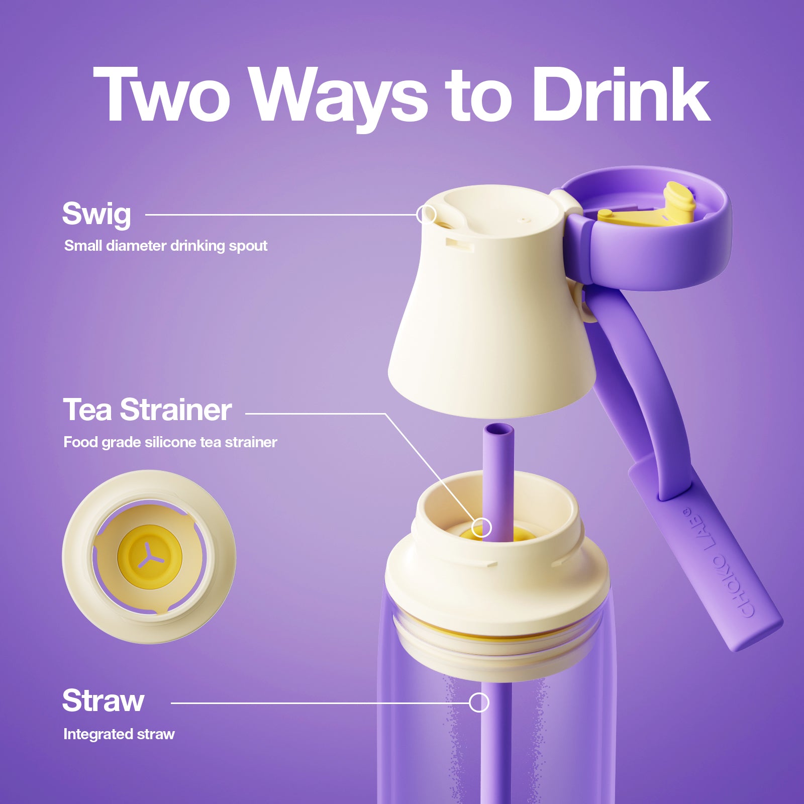 MilkMate Tumbler-Pink(Ceramic Coating) - Thumbnail 4