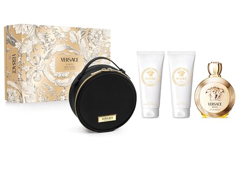 [Set] Versace Eros Pour Femme 3.4 L + 3.4 B/l + 3. 4 S/g + Bag Italy 7pcs Bybox For - Thumbnail 2