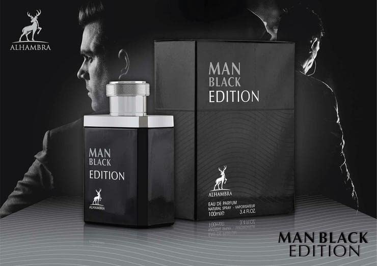 Maison Alhambra Man Black 3.4 M United Arab Emir. 48pcs Bybox EDP - Thumbnail 3