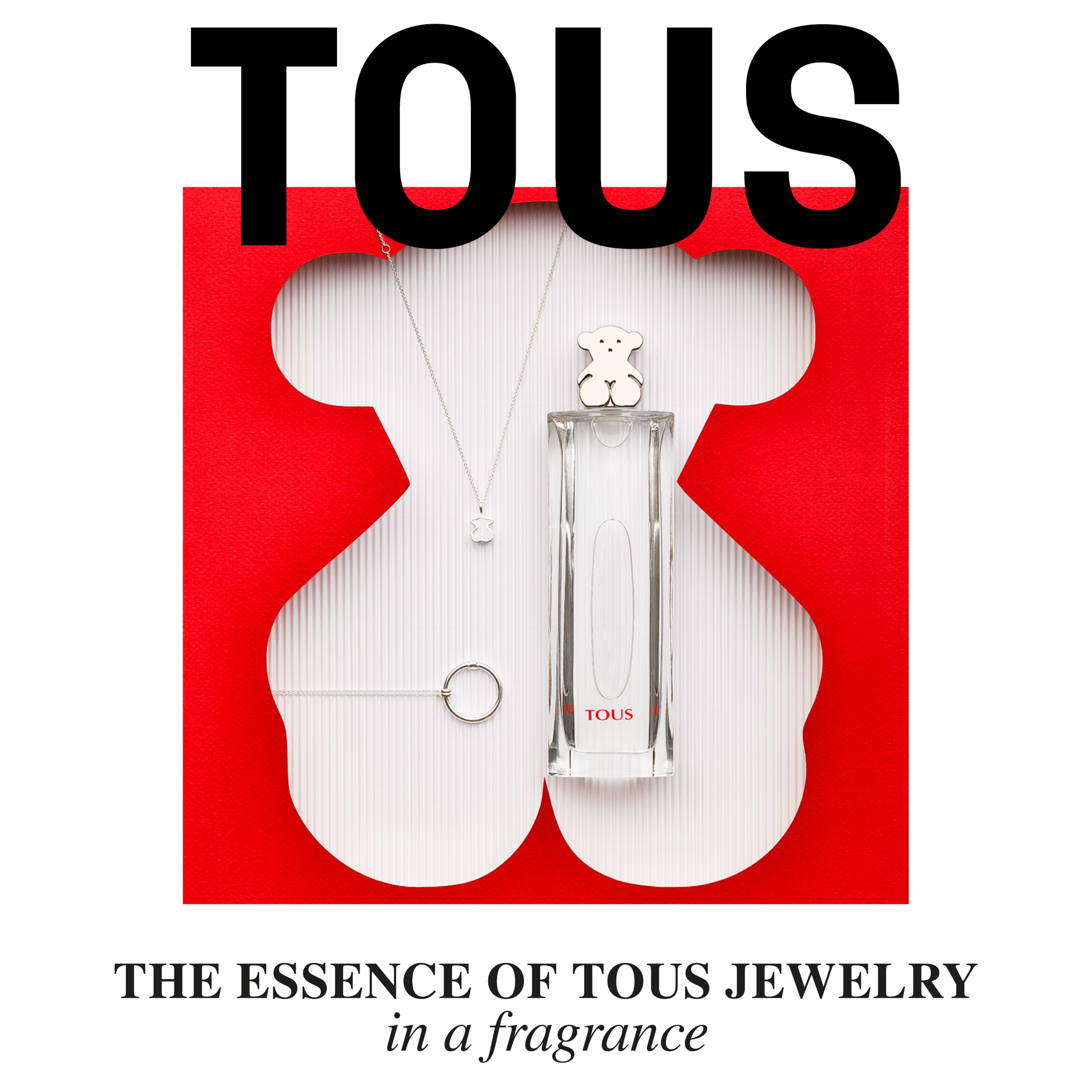 Tous Silver Floral With Notes of Violet Rose Peony and Iris. Scent for Everyday