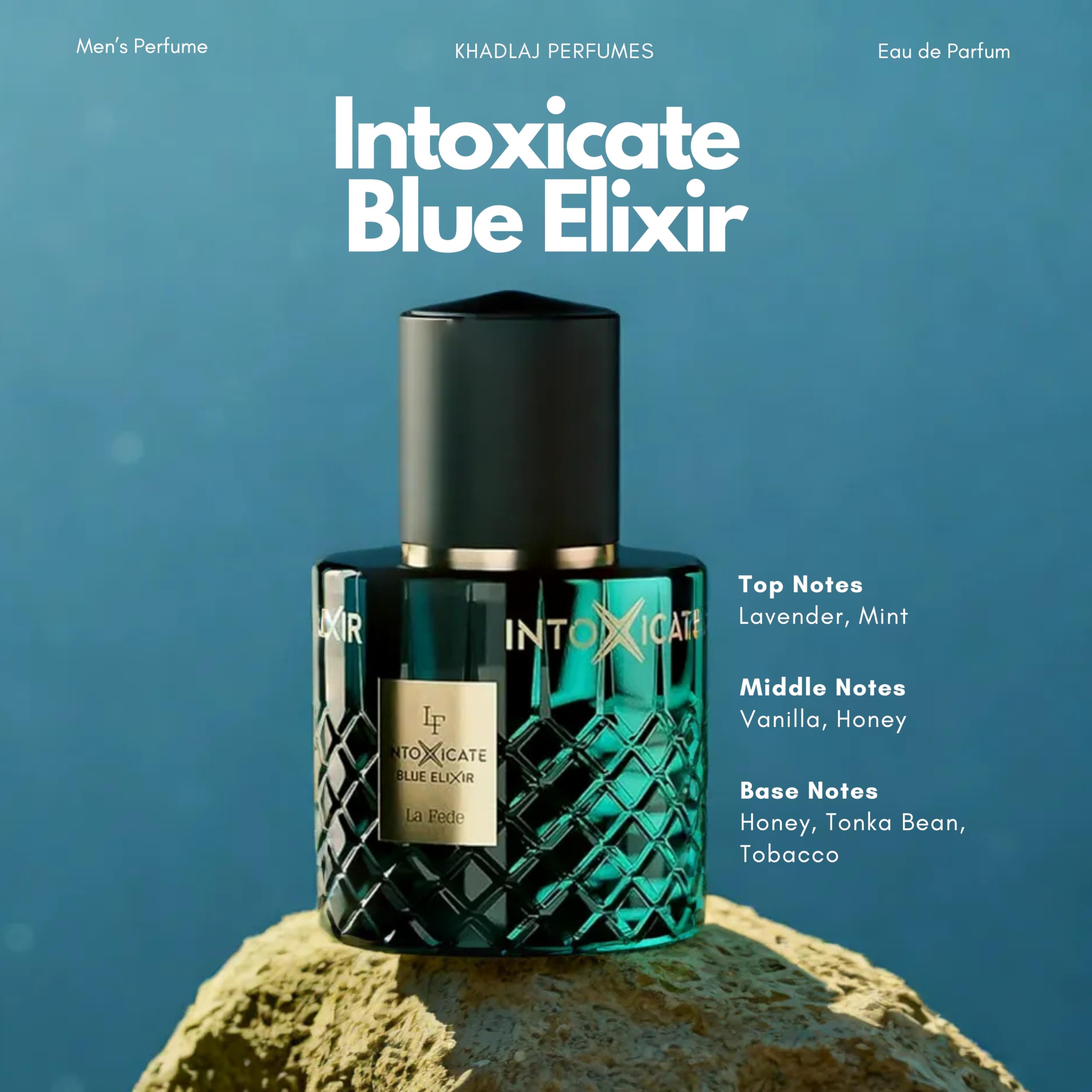 Khadlaj Intoxicate Blue Elixir 3.4 M United Arab Emir. 36pcs Bybox EDP - Thumbnail 2