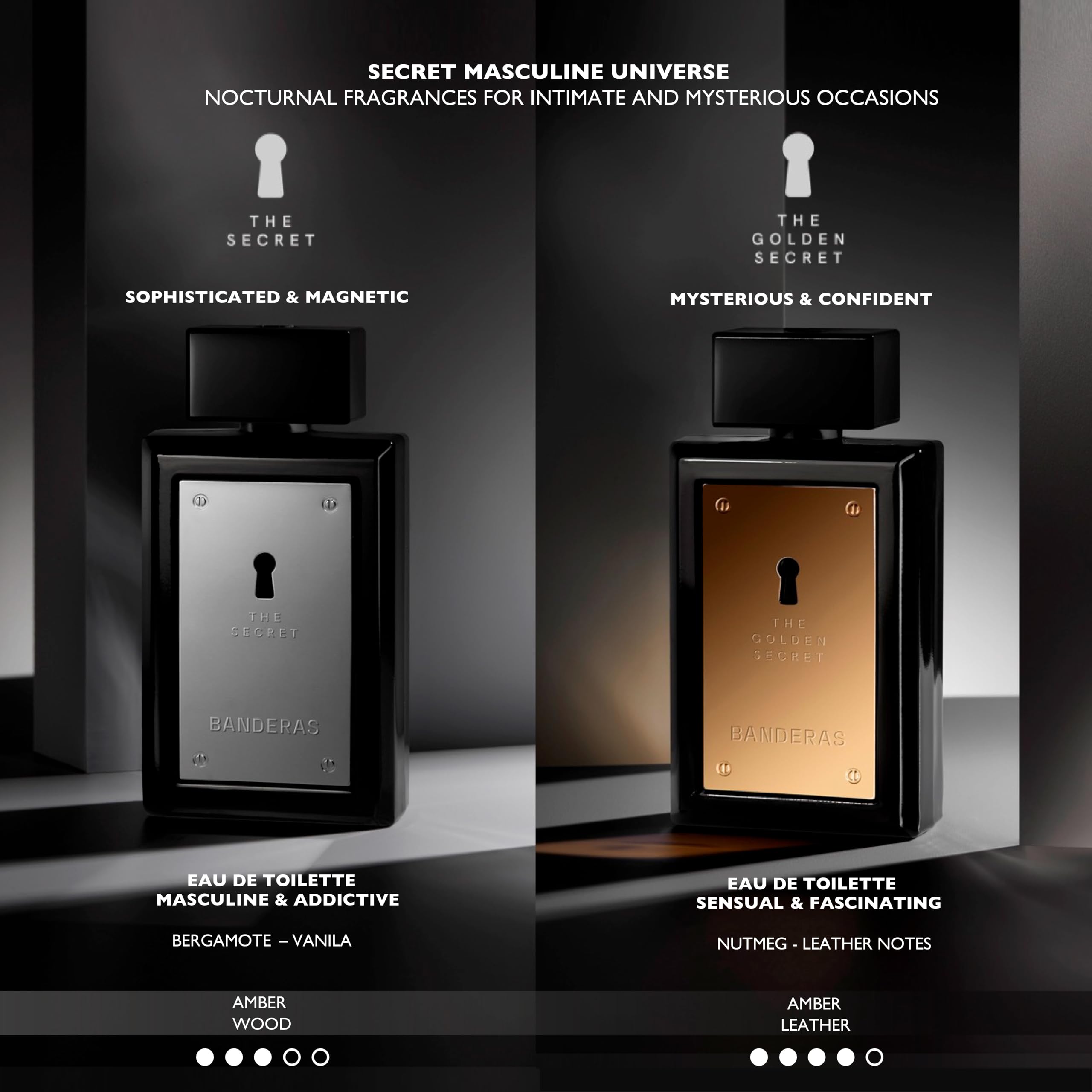 The Golden Secret "huge Size" By Antonio Banderas EDT 200 ml (6.8 oz) - Thumbnail 3