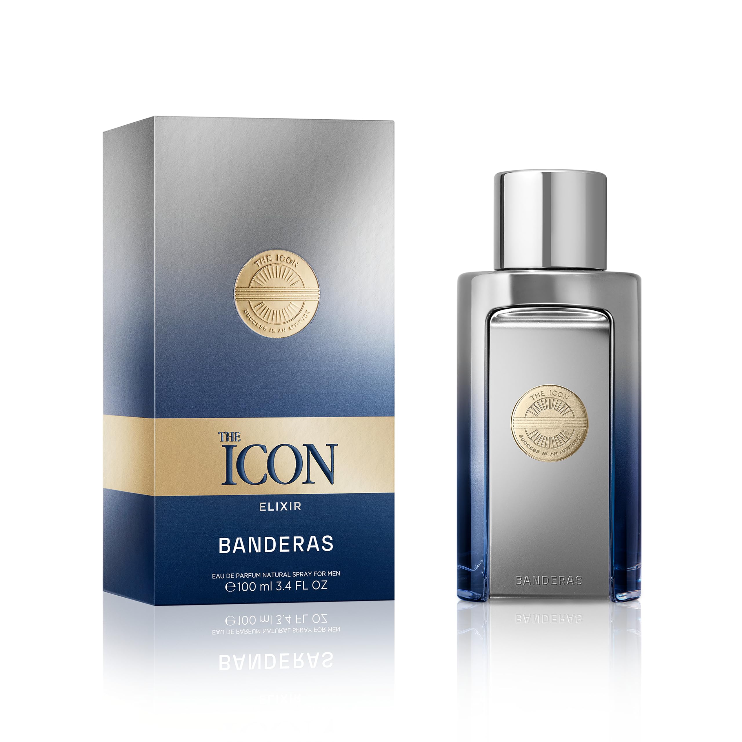 The Icon Elixir By Antonio Banderas For Men EDP 3.4 Oz - Thumbnail 2