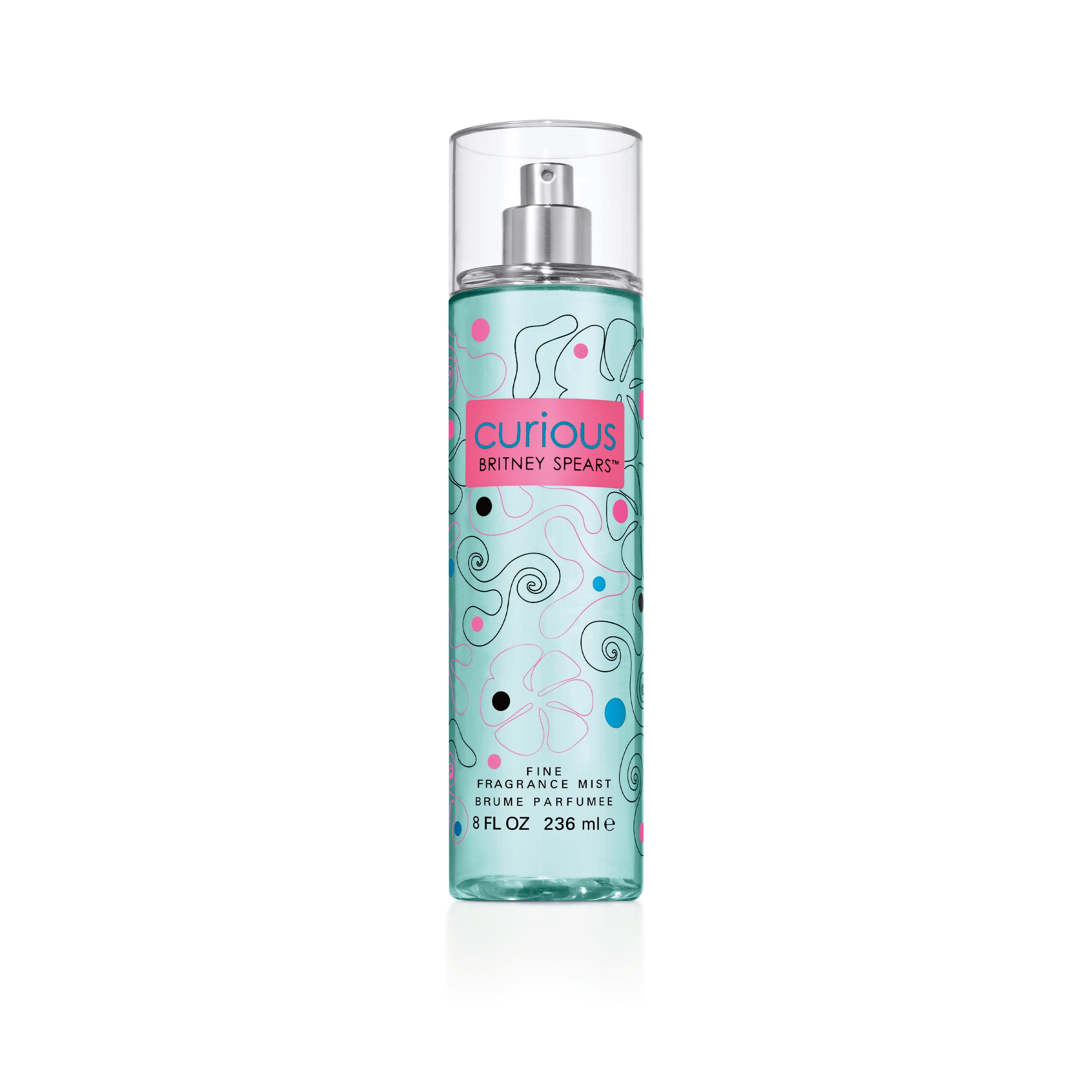[Body Mist] Curious By Britney Spears Fine Mist 8 Fl. Oz. / For Women 236 ml