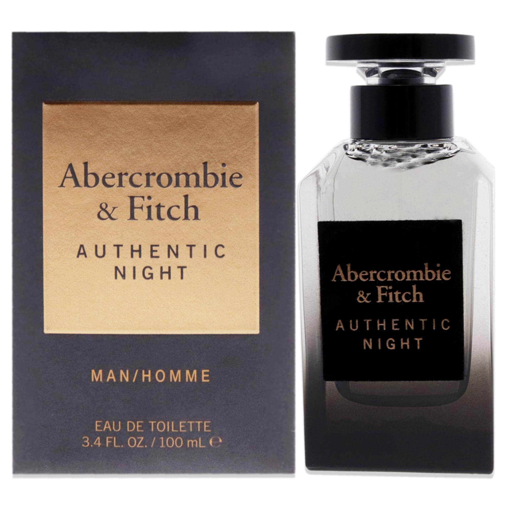 Abercrombie Authentic Night 3.4 M Usa 12pcs Bybox EDT