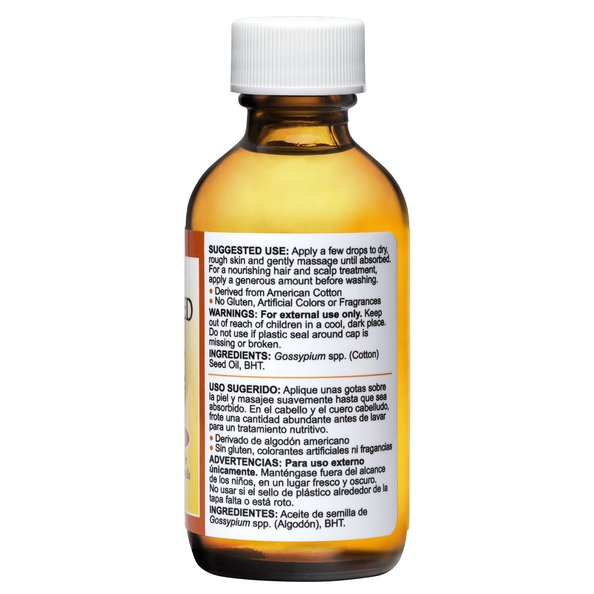 De la Cruz Cottonseed Oil Moisturizer for Skin and Hair Multipurpose Carrier - Thumbnail 2