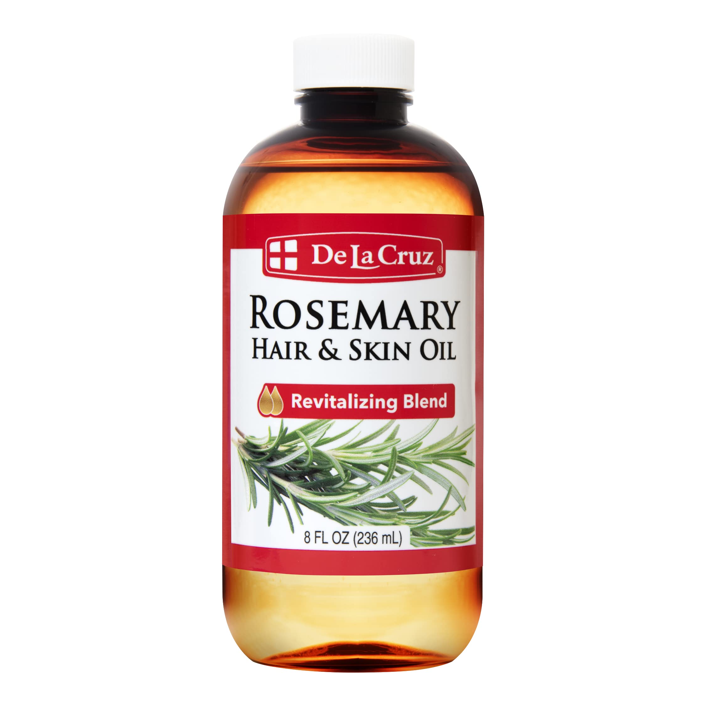 De la Cruz Rosemary Oil Blend Moisturizer With Castor Avocado and Olive Oil