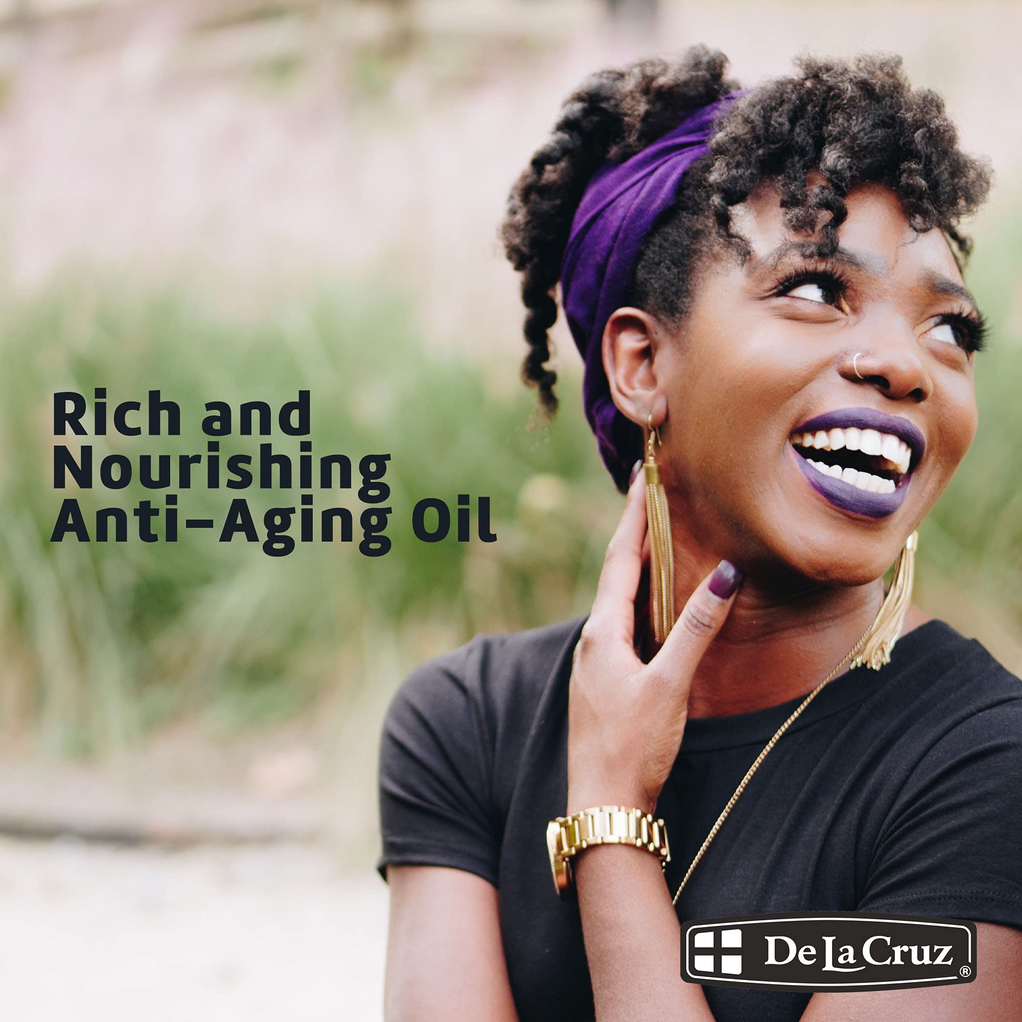 De la Cruz Rosehip Oil 100% Pure Unrefined Cold Pressed Chilean Rosehip Seed - Thumbnail 3