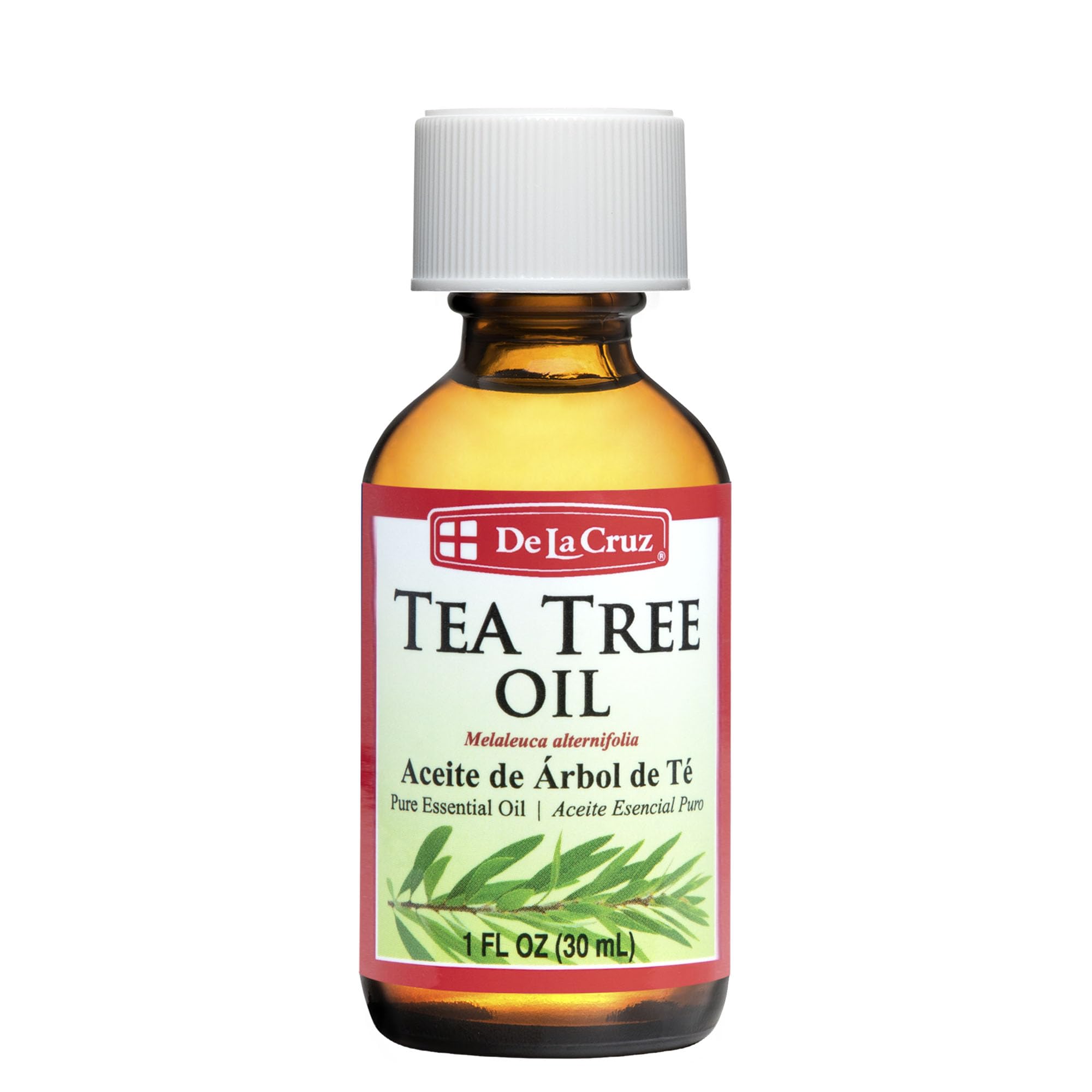 De la Cruz 100% Pure Tea Tree Essential Oil From Australia Steam Distilled for